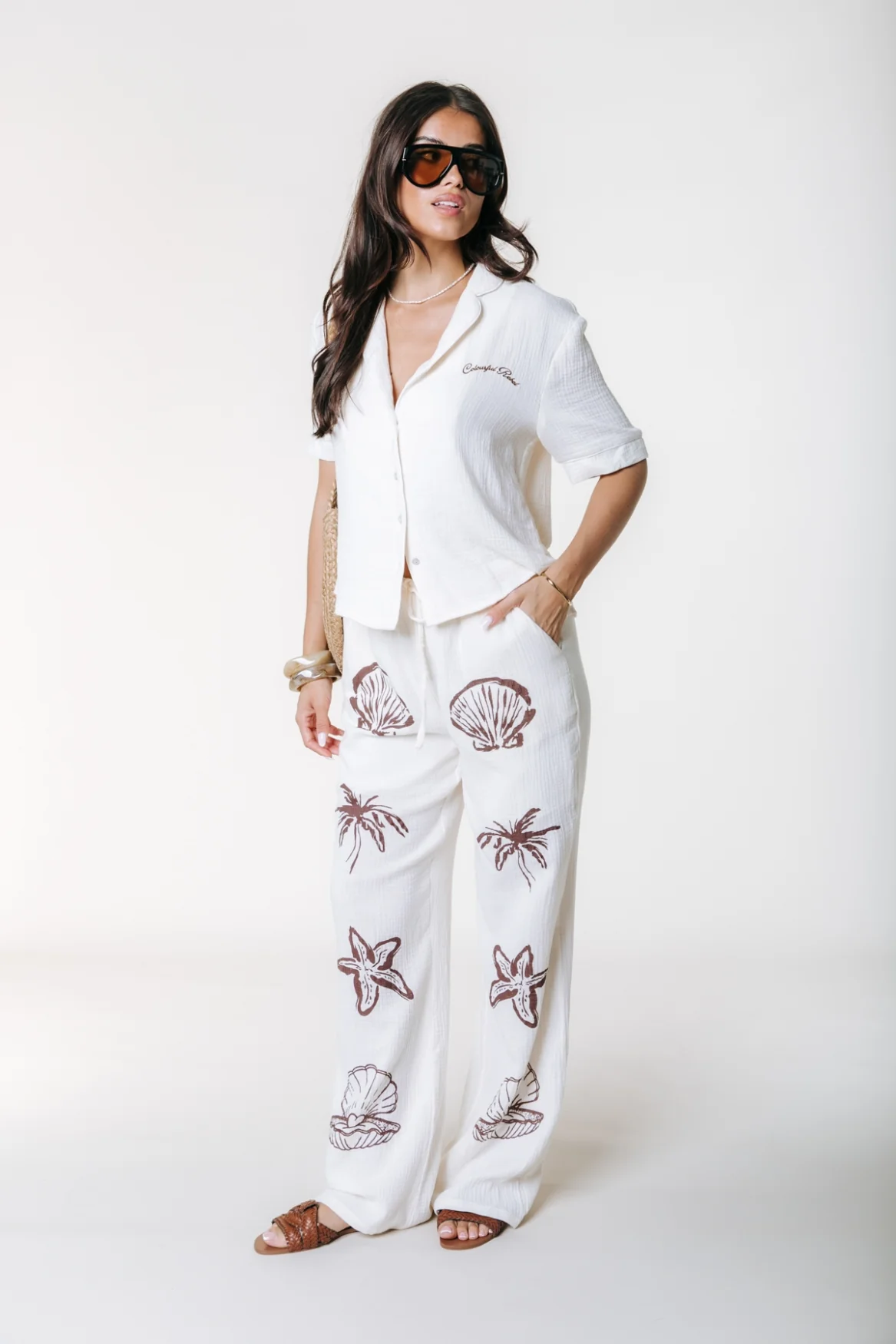 Alix Shell Pants | Off white - Image 6