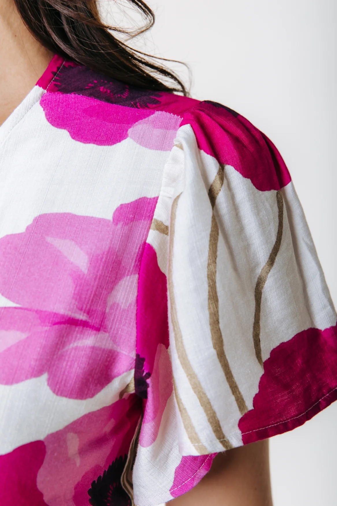 Ava Flower Wrap Dress | Multicolor - Image 4