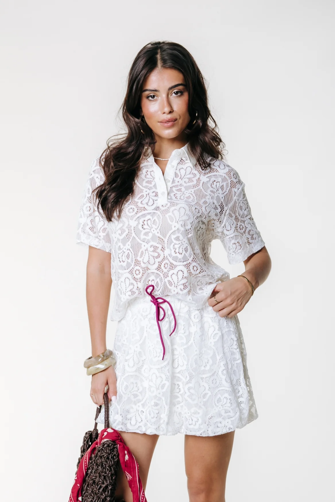 Bonny Balloon Skirt | Off white