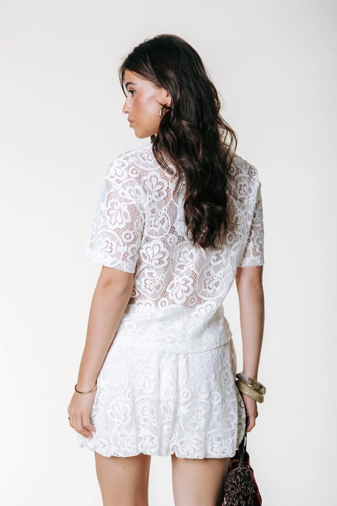 Bonny Balloon Skirt | Off white - Image 3