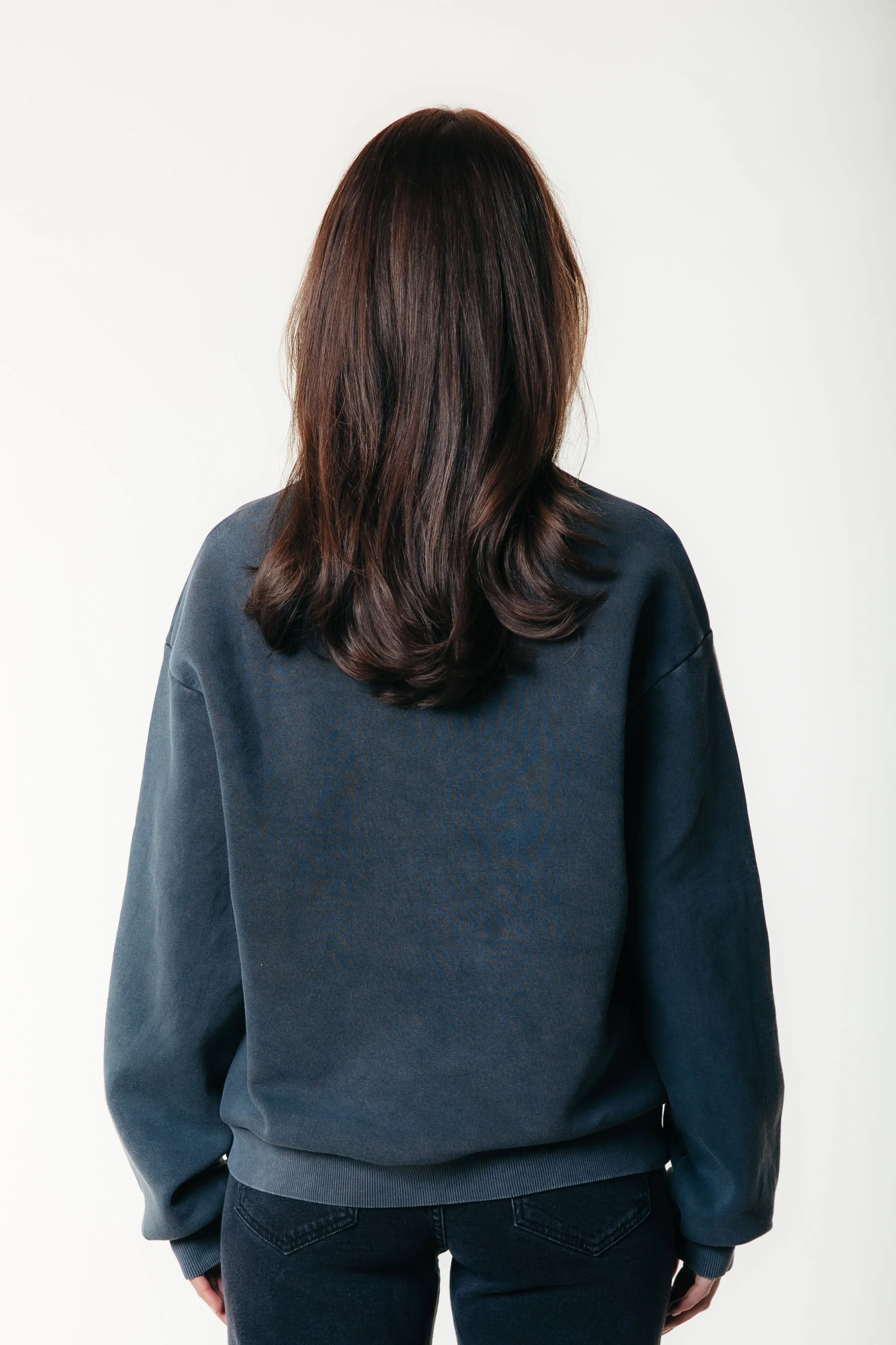 Champs Washed Sweat | Washed grey - Image 3