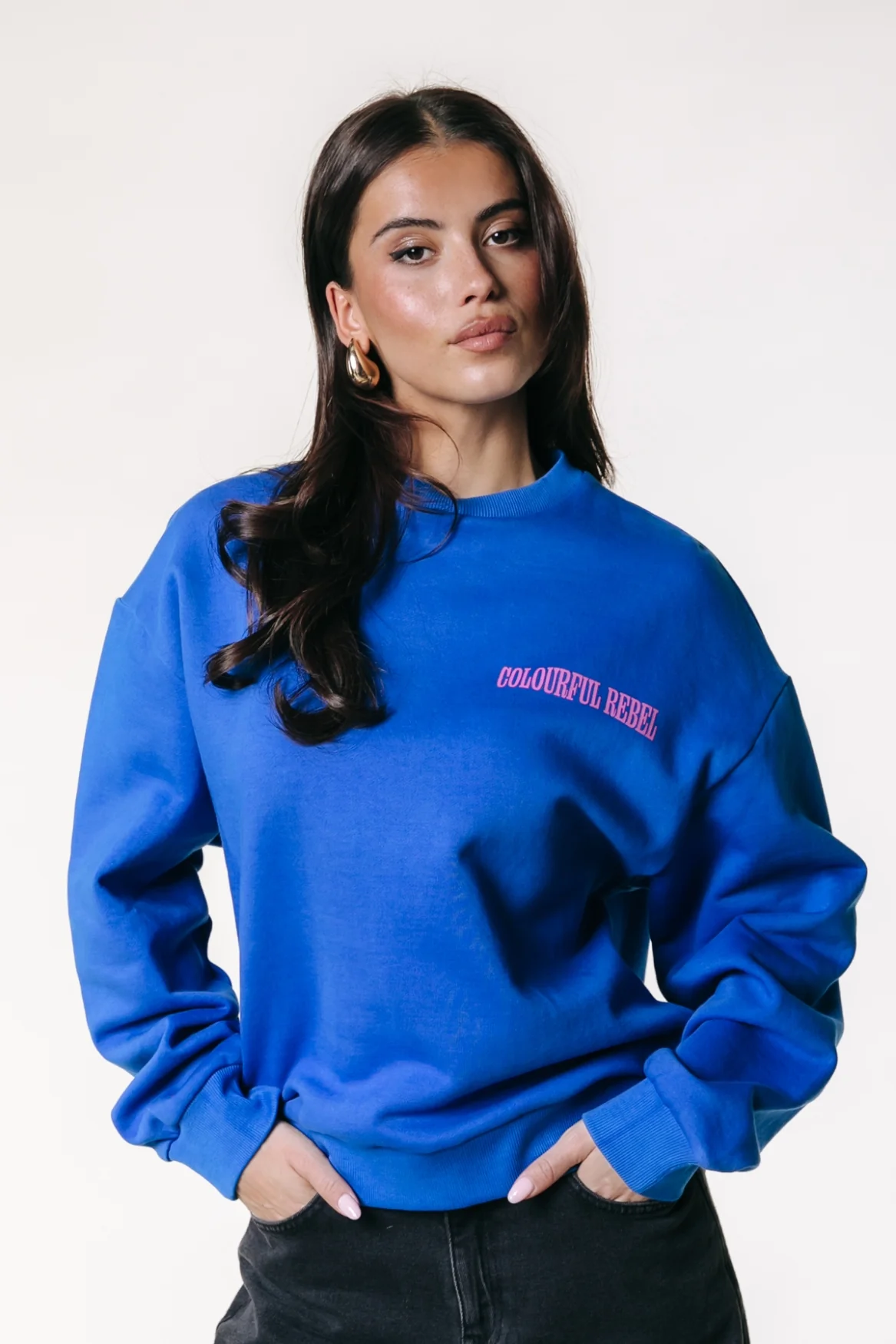 Colourful Rebel Sweat | Bright blue - Image 2