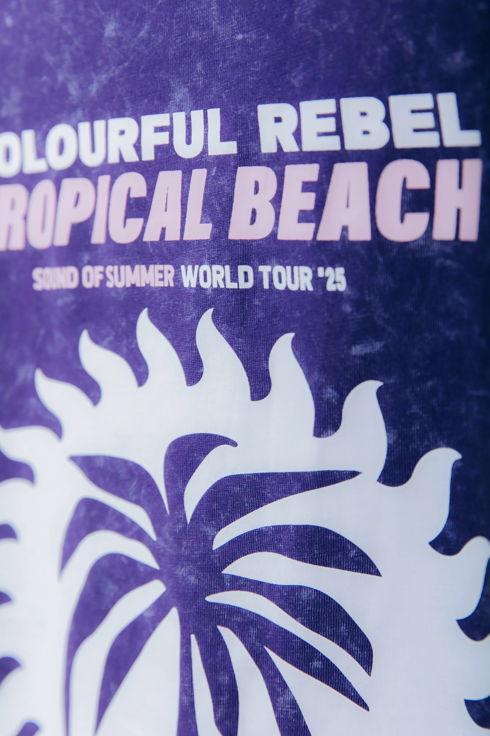 Summer Tour T-shirt | Purple - Image 3