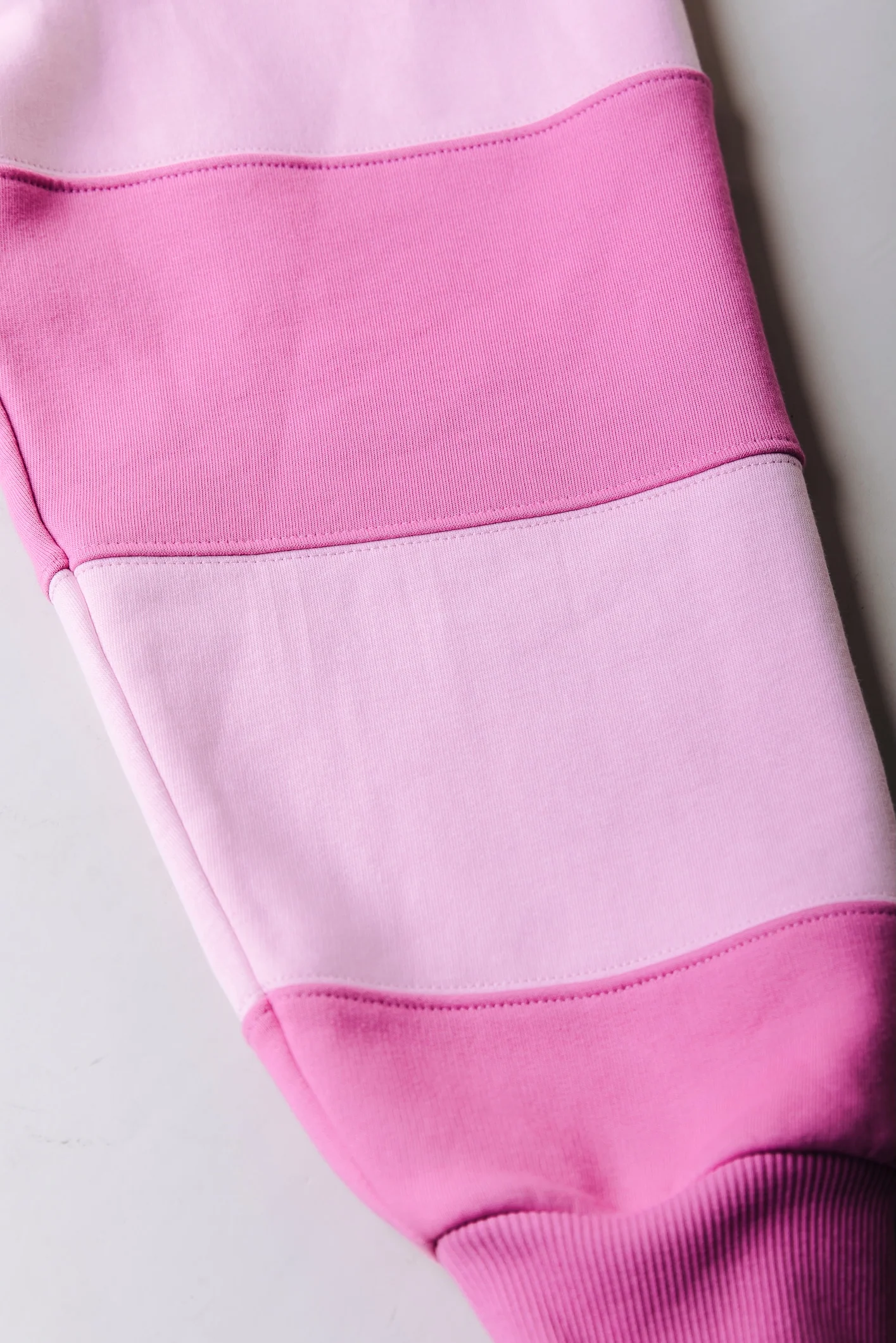 Cut & Sew Sweat | Pink - Image 4