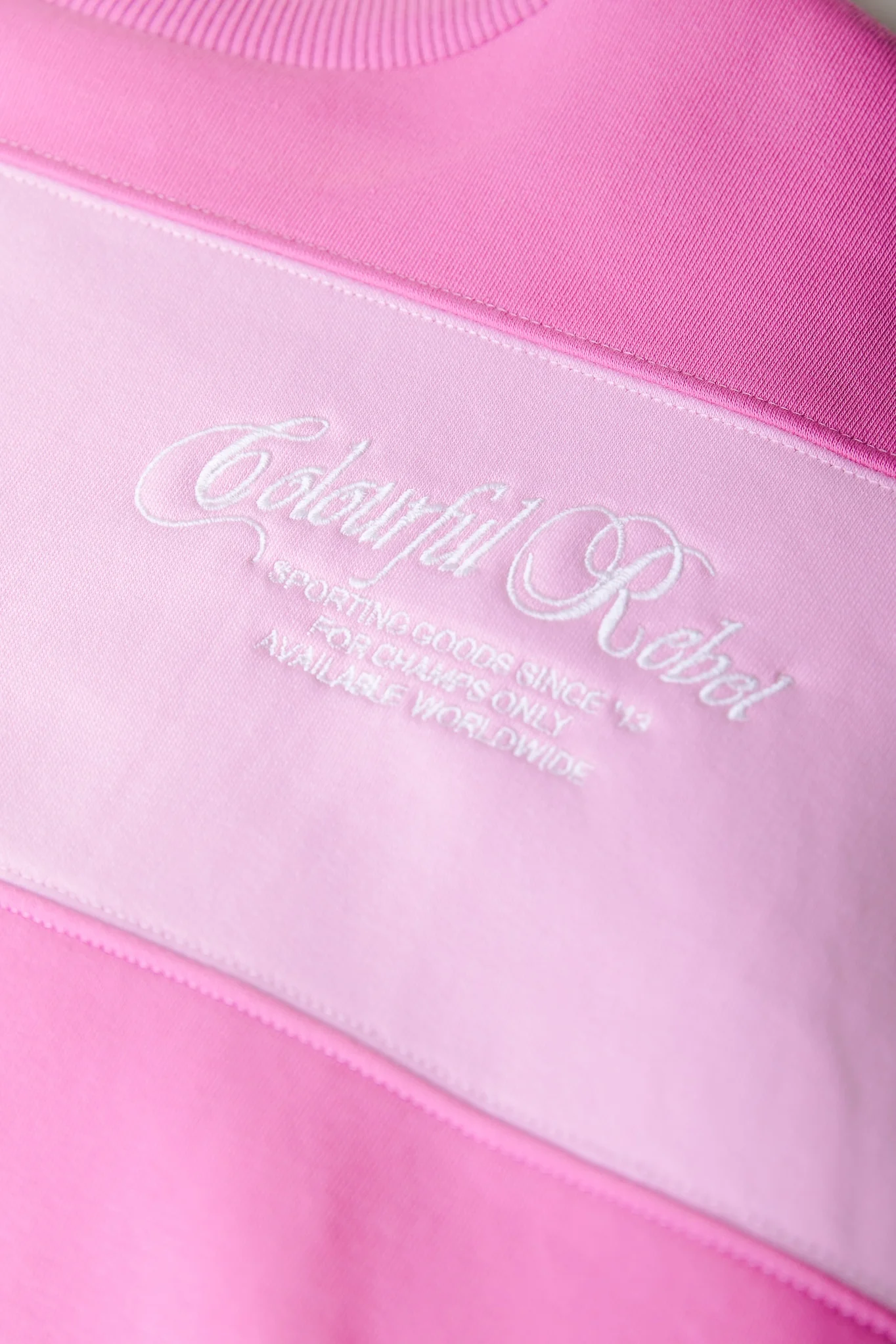 Cut & Sew Sweat | Pink - Image 5