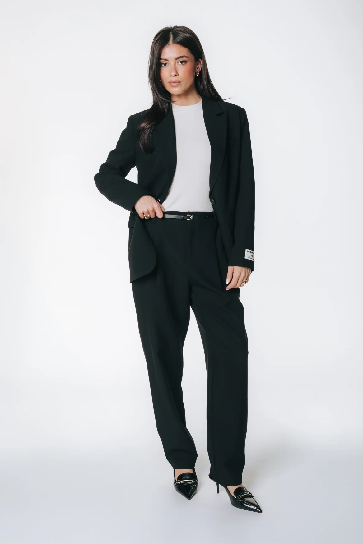 Rus Tapered Pants | Black - Image 2