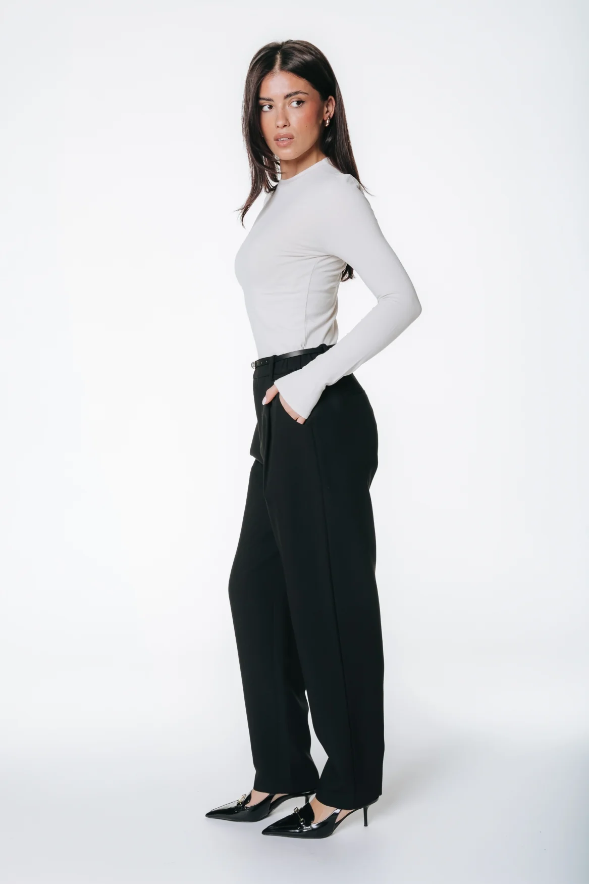 Rus Tapered Pants | Black - Image 4