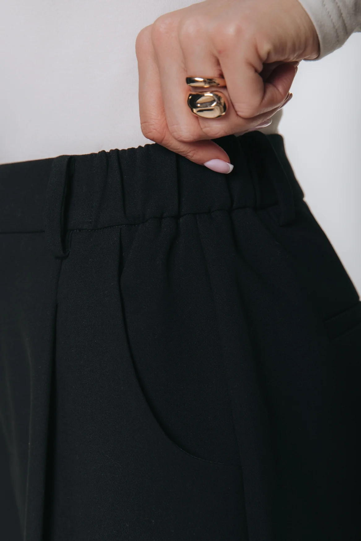 Rus Tapered Pants | Black - Image 6