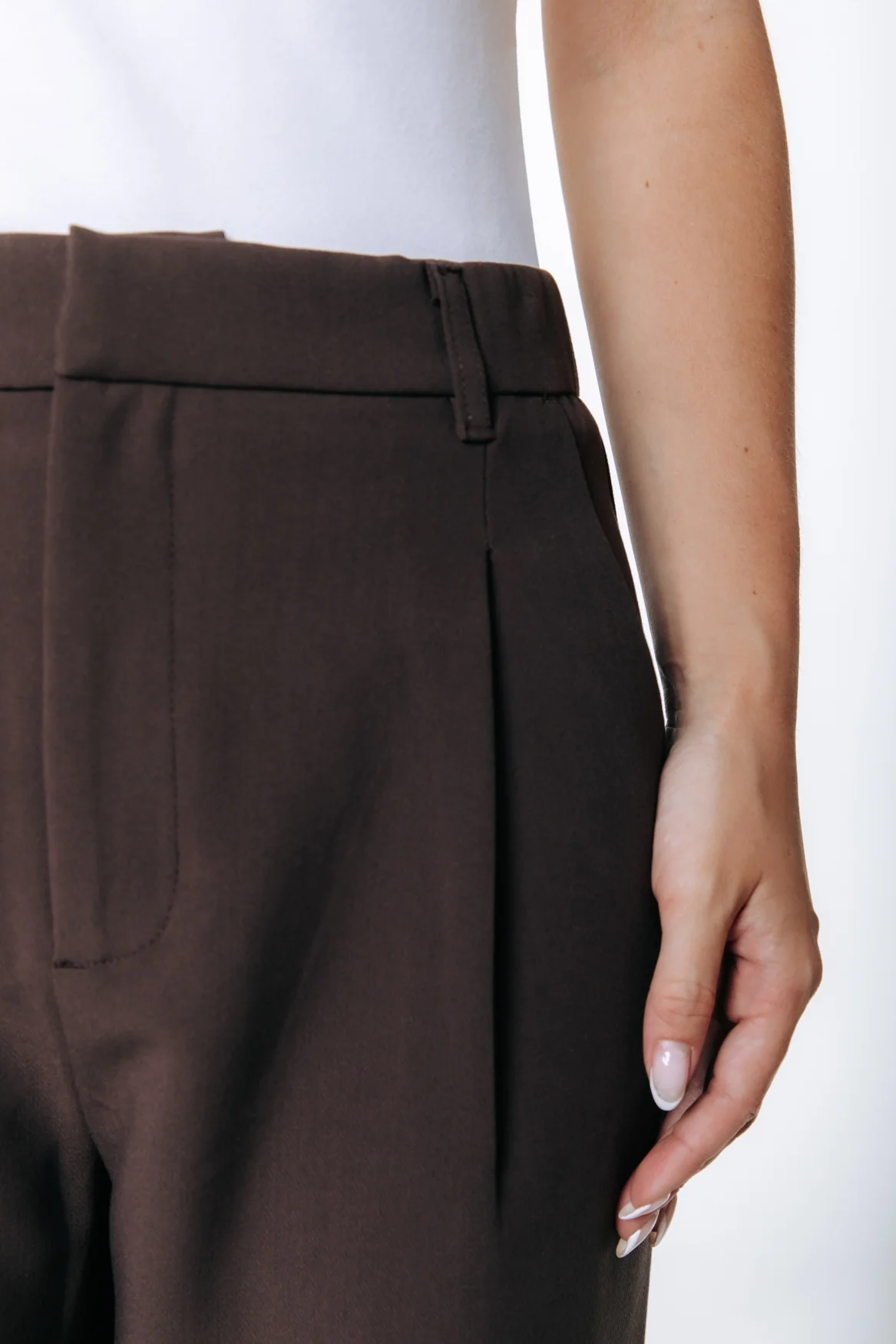Rus Tapered Pants | Brown - Image 5