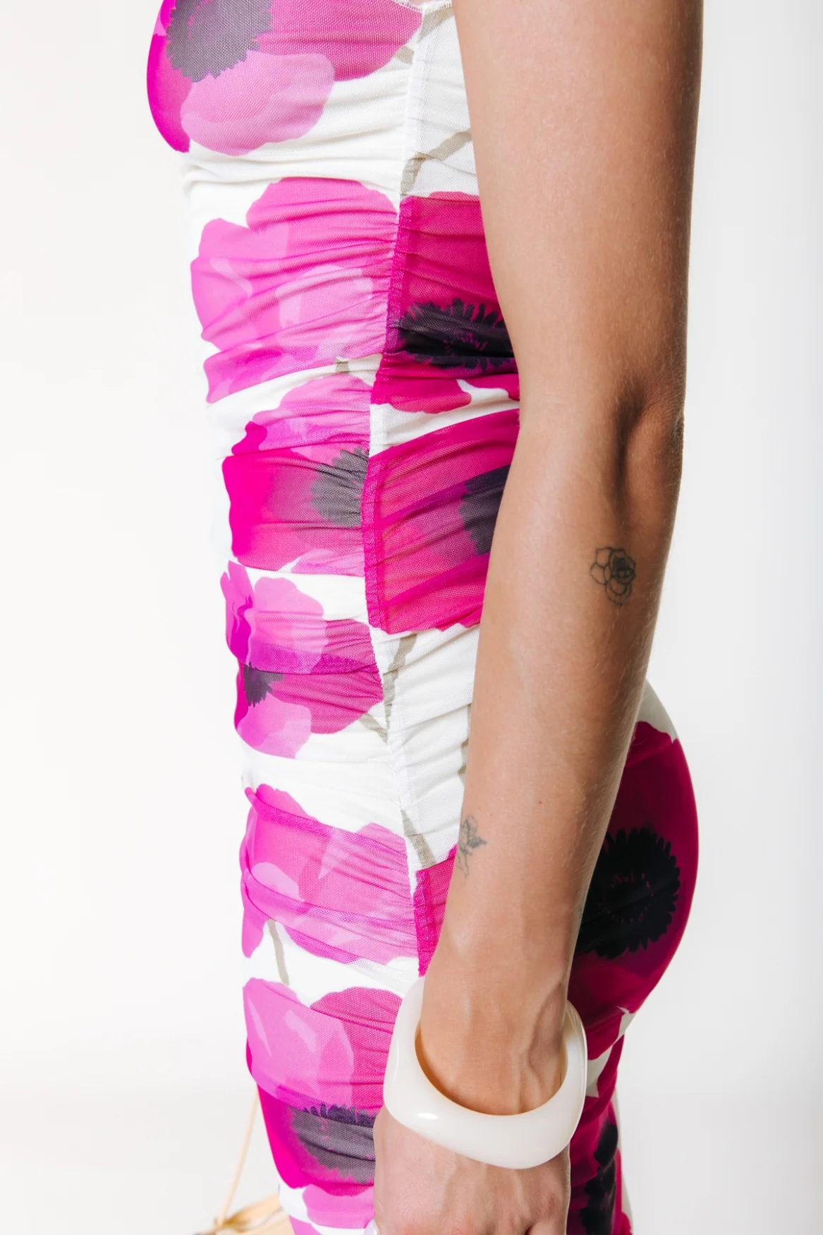 Donna Mesh Dress | Multicolor - Image 3