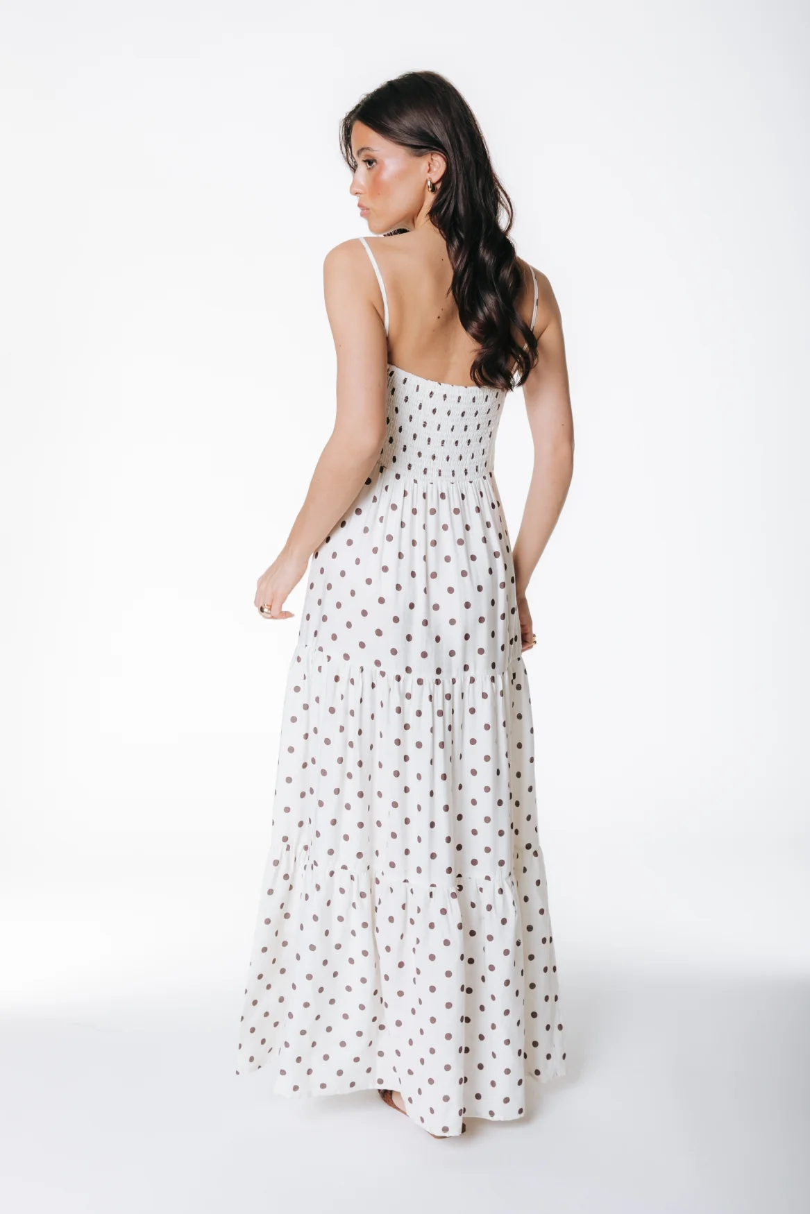 Fenna Spaghetti Dress | Off white - Image 2