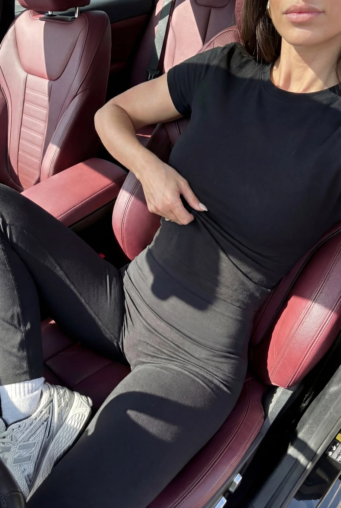 Fitted Pants | Black - Image 2