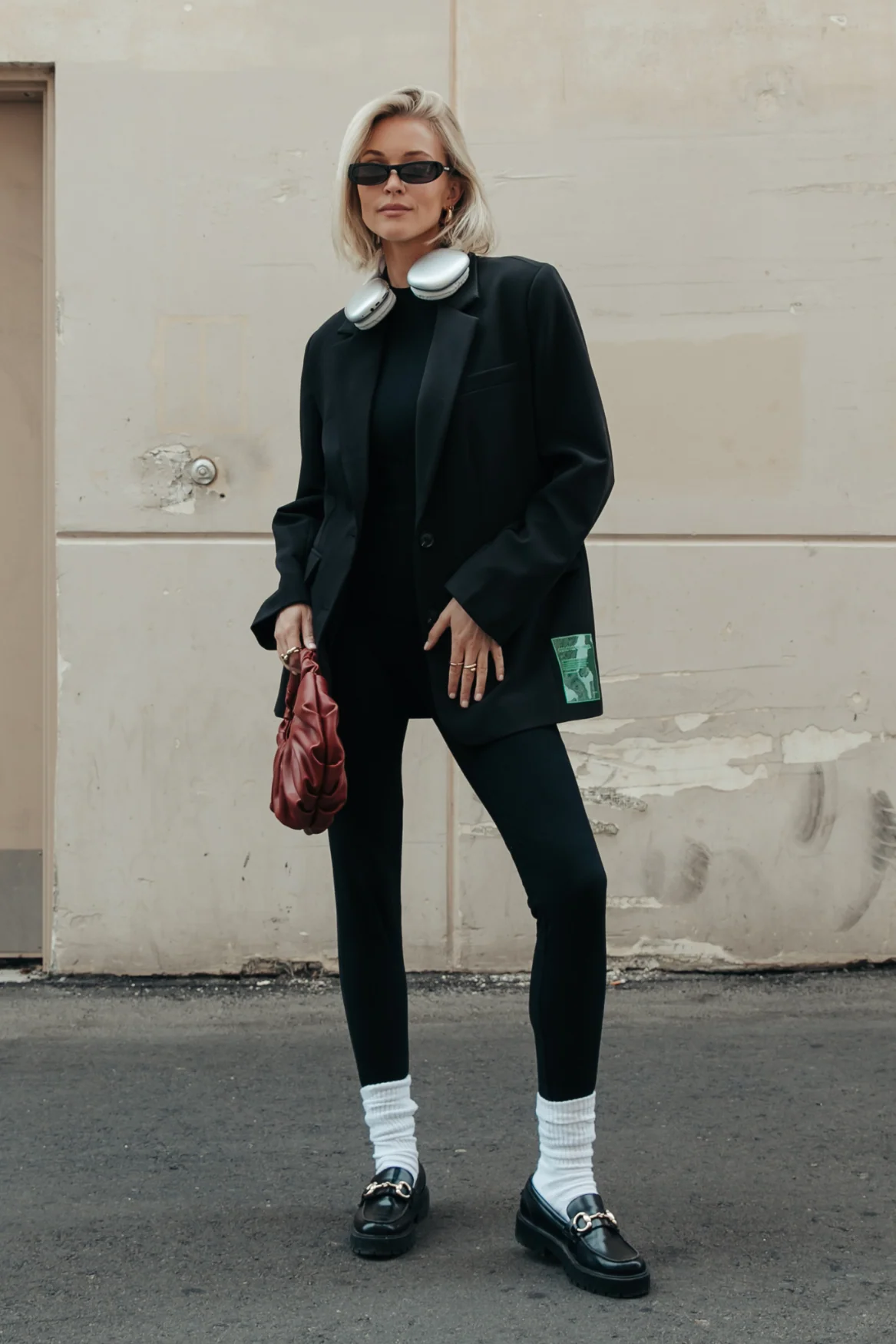 Fitted Pants | Black - Image 3