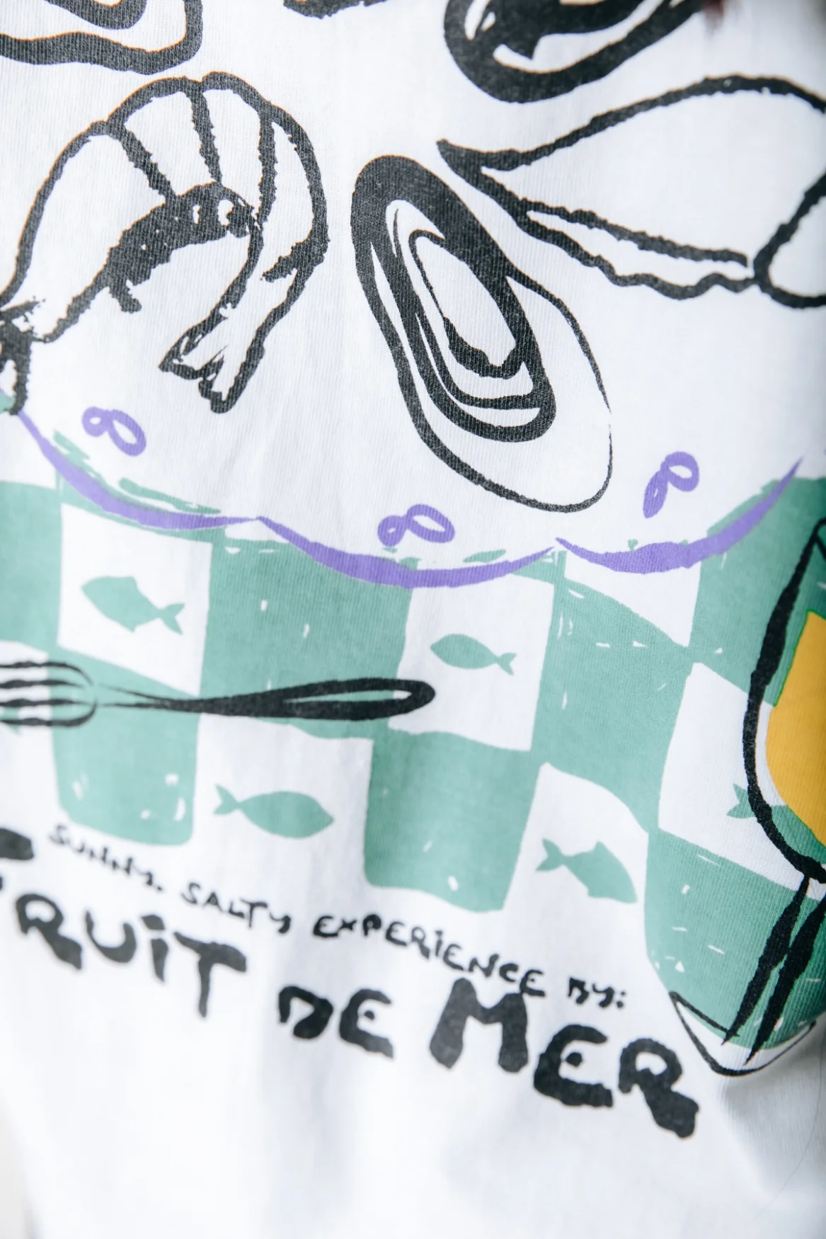 Fruit de Mer T-shirt | Standard white - Image 3