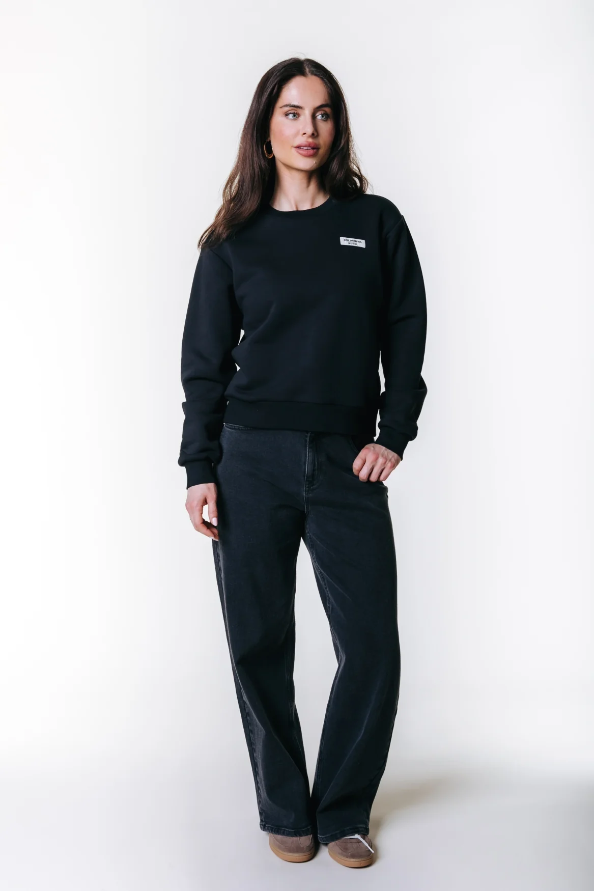 Gaias High Rise Denim | Dark grey denim - Image 9