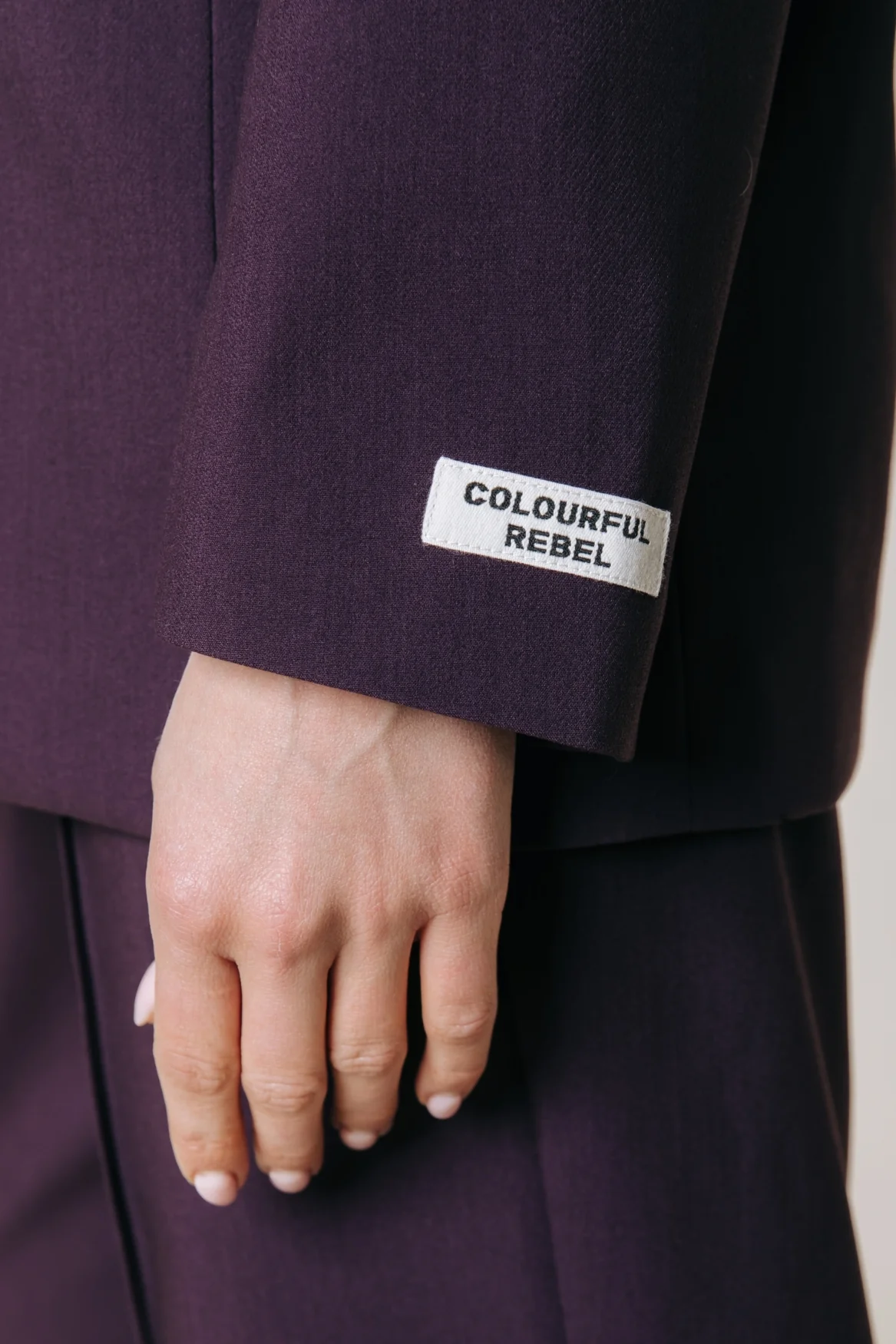Gemma Blazer | Dark purple - Image 3
