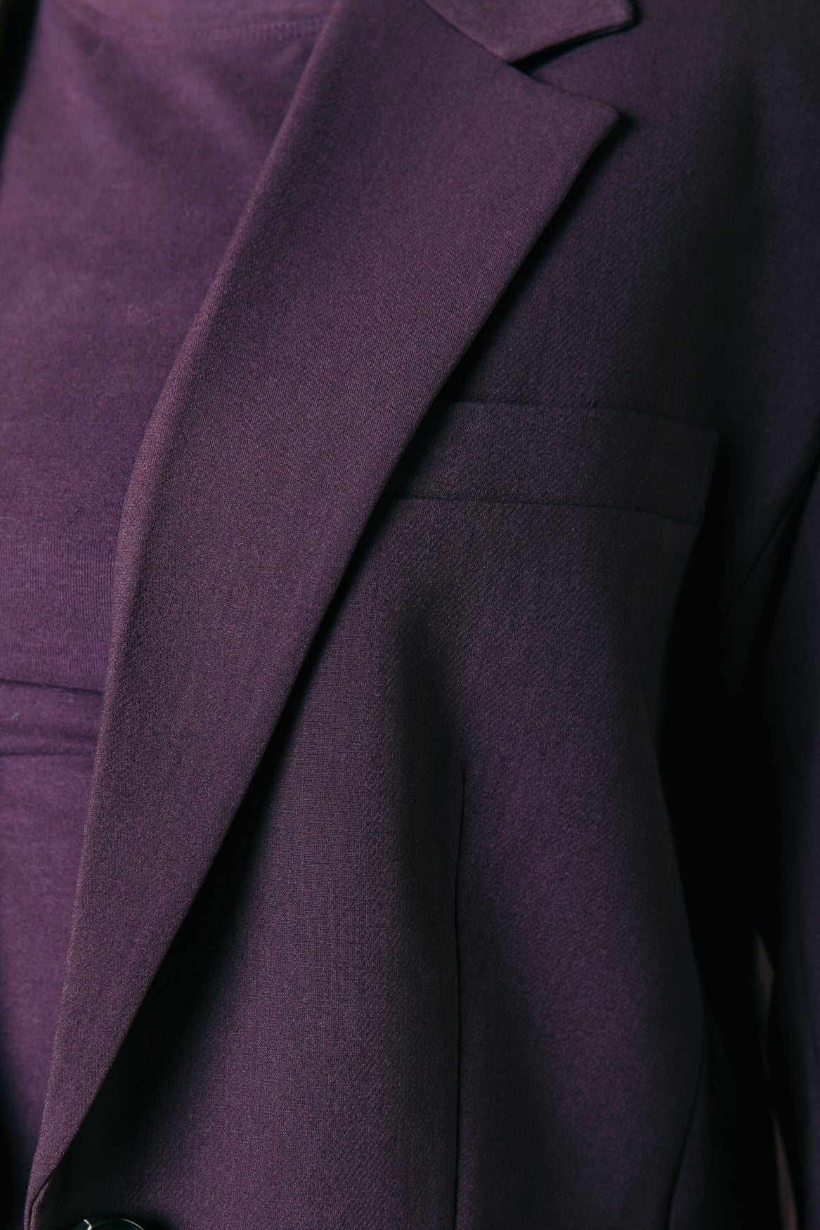 Gemma Blazer | Dark purple - Image 4