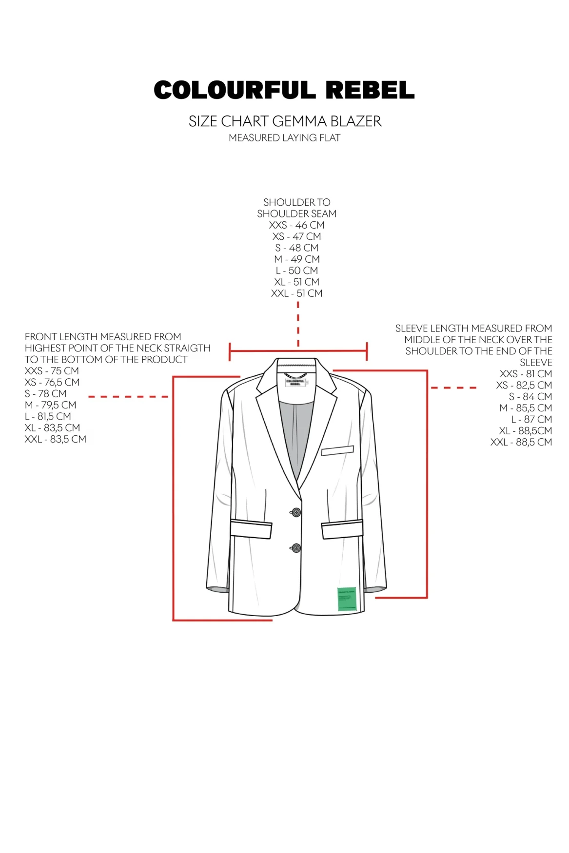 Gemma Contrast Blazer | Brown - Image 6