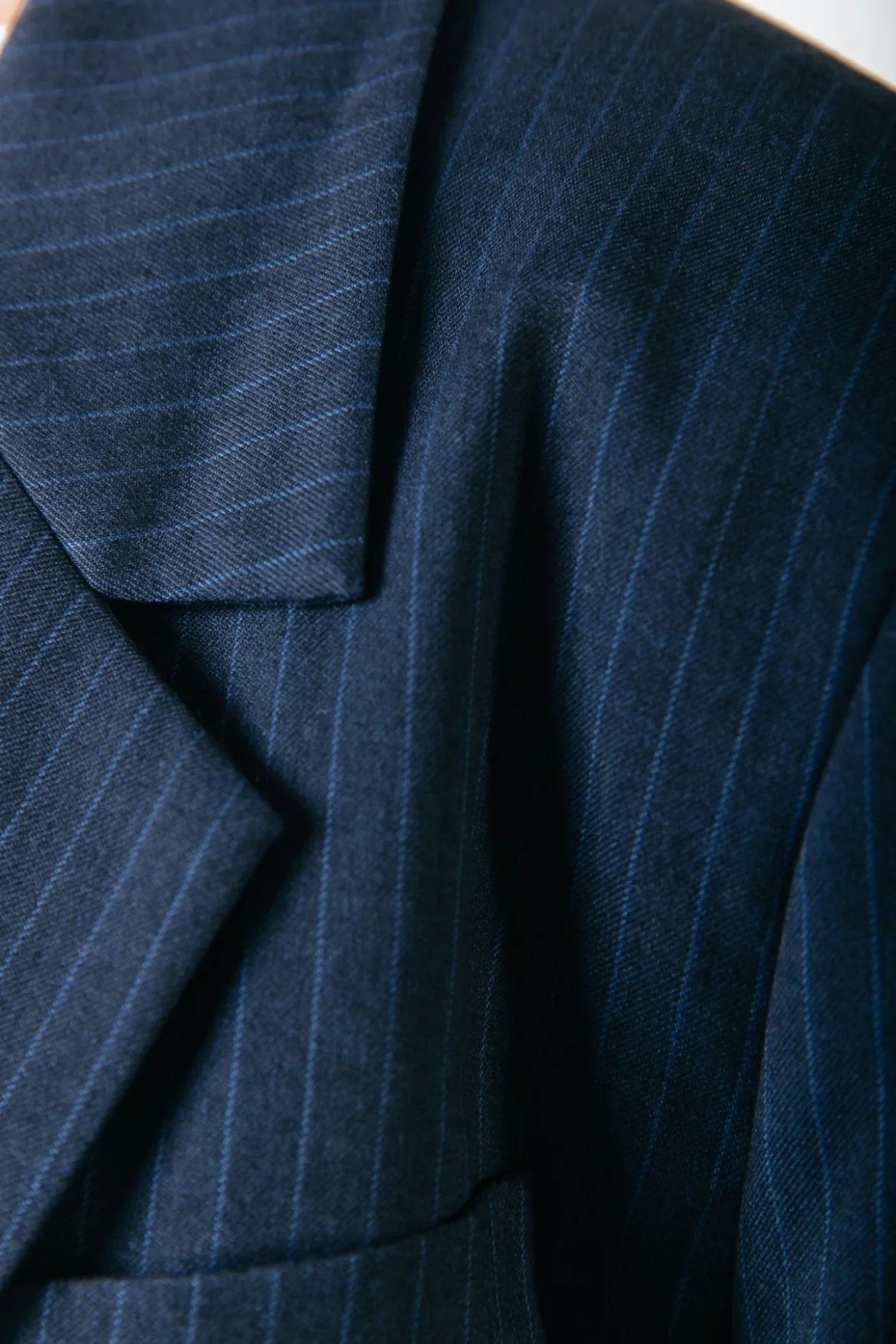 Gemma Pinstripe Blazer | Dark blue - Image 6