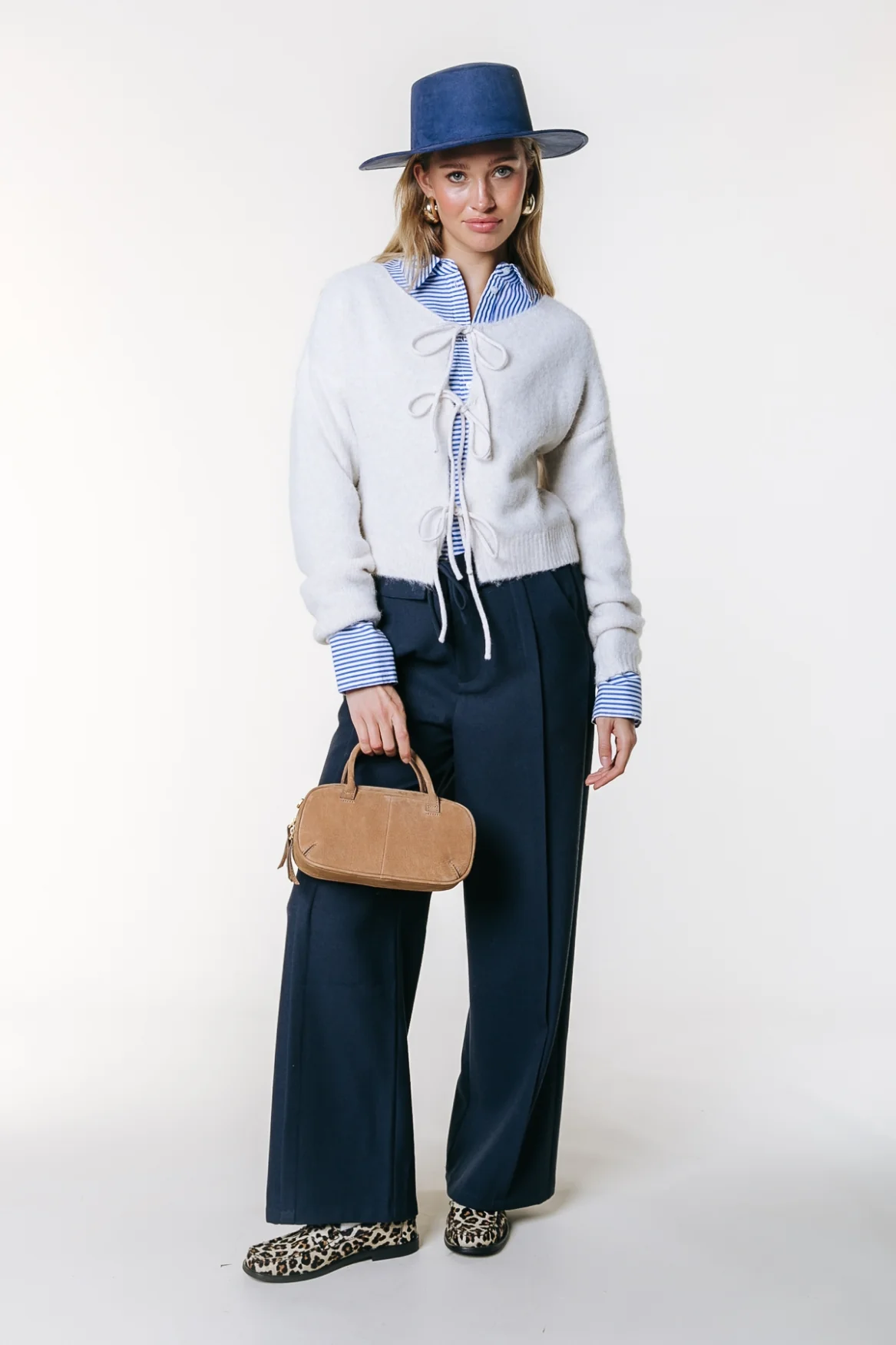 Giala Slouchy Pant | Deep blue - Image 4