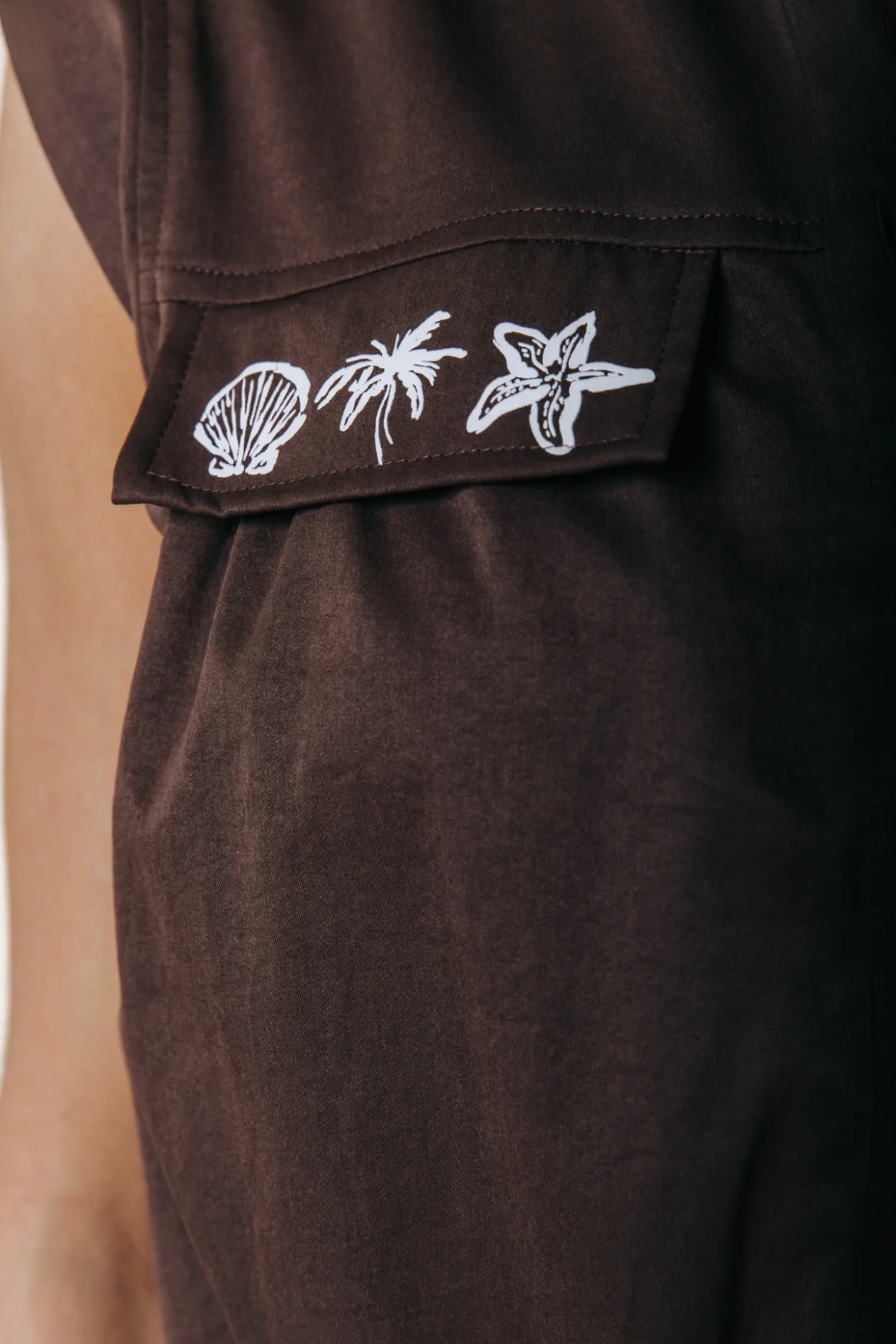 Gwyneth Shell Sleeveless Top | Warm Brown - Image 4