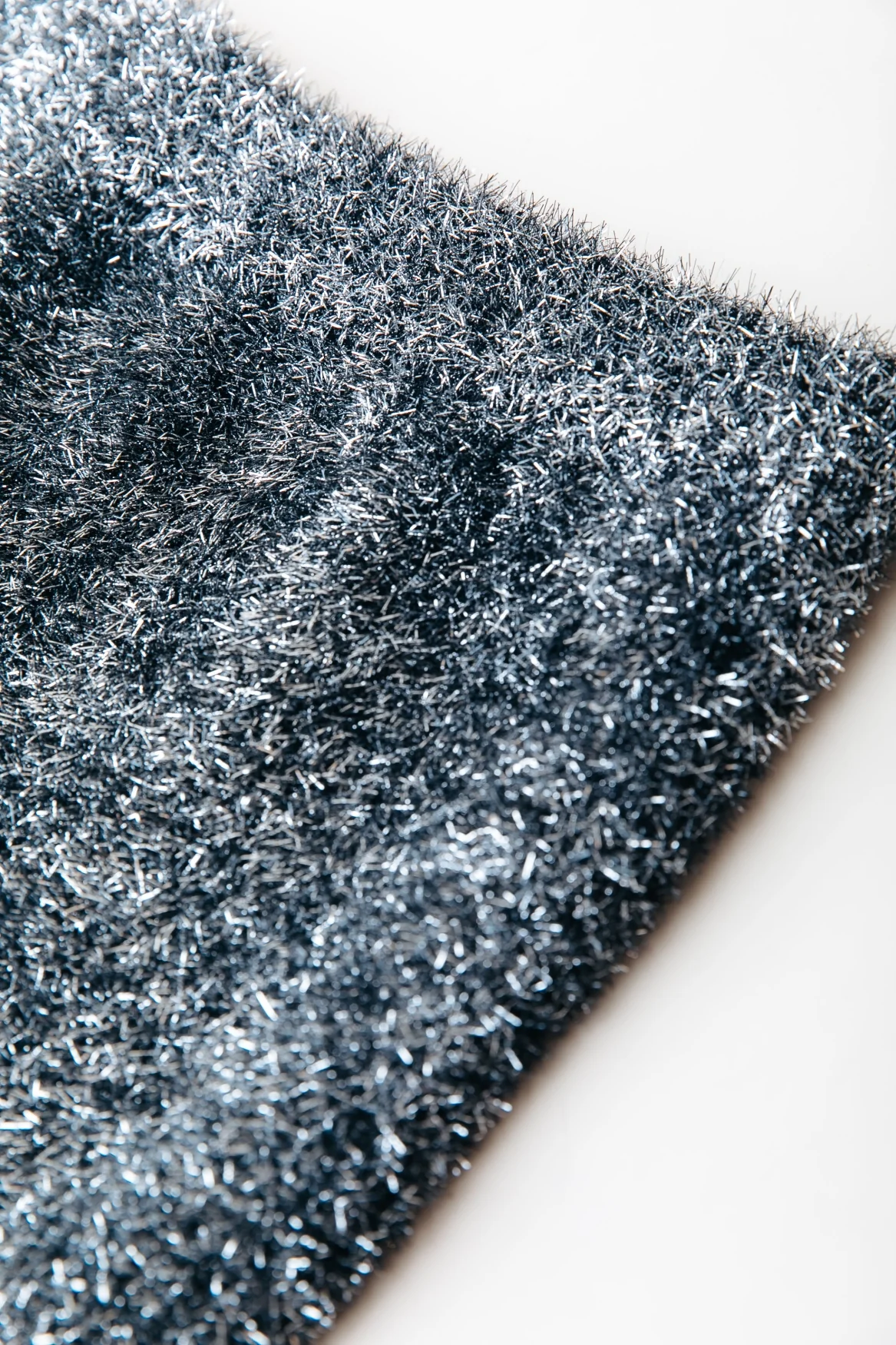 Inaya Lurex Skirt | Metallic silver - Image 6