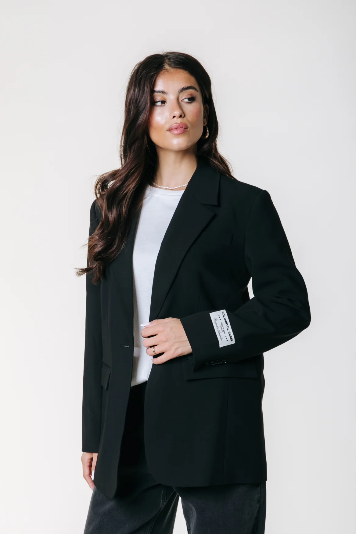 Jesra Blazer Denim Patch | Black - Image 3