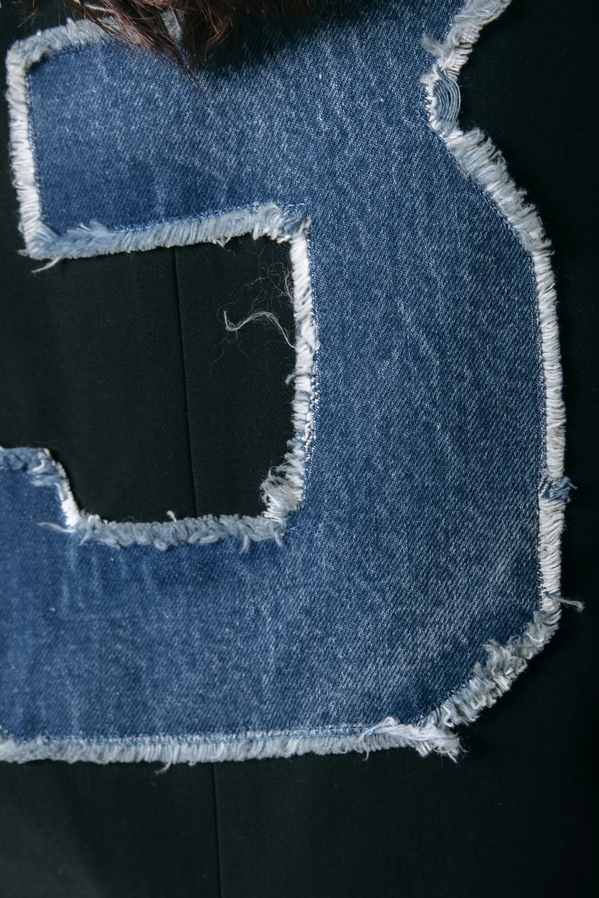 Jesra Blazer Denim Patch | Black - Image 4
