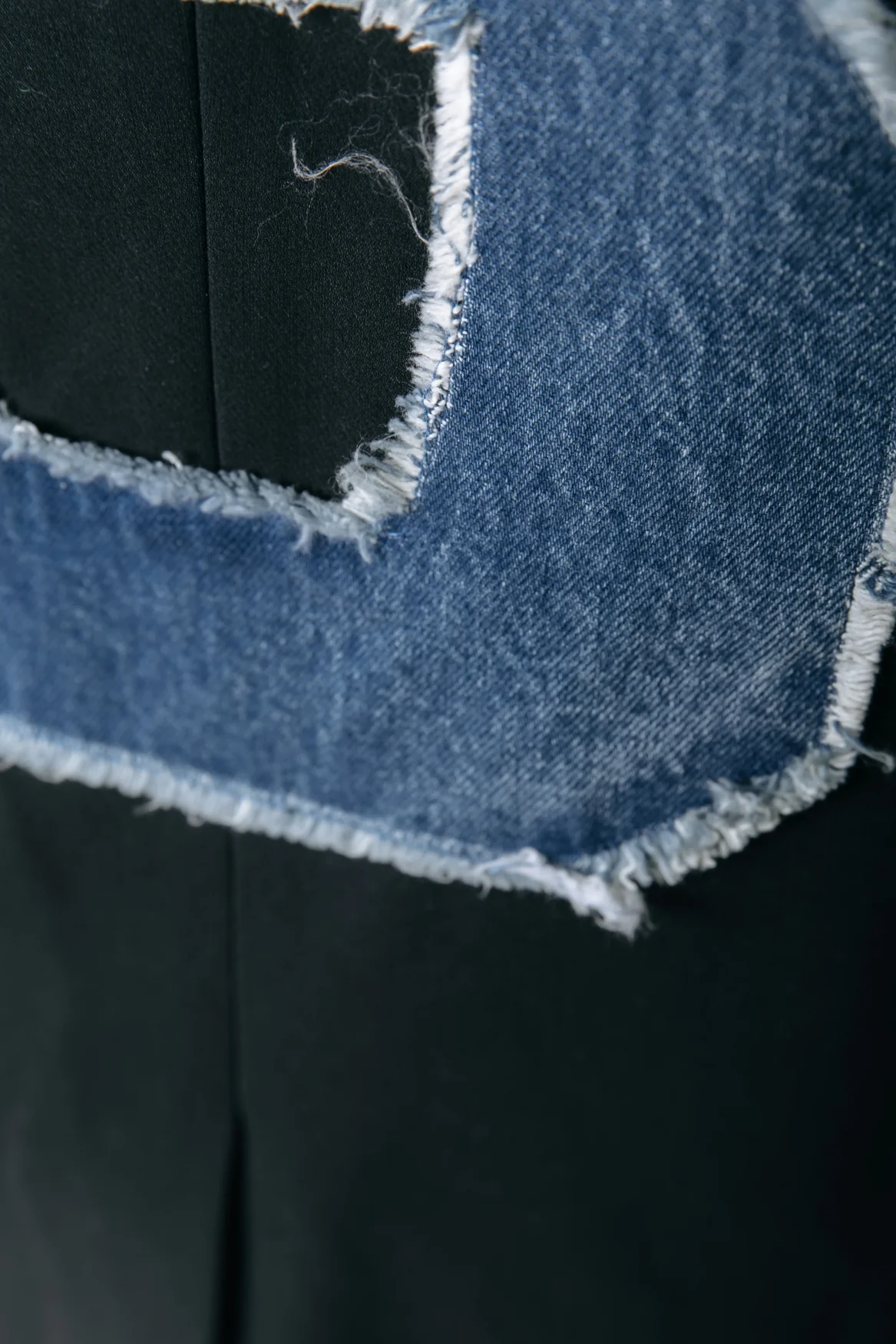Jesra Blazer Denim Patch | Black - Image 5