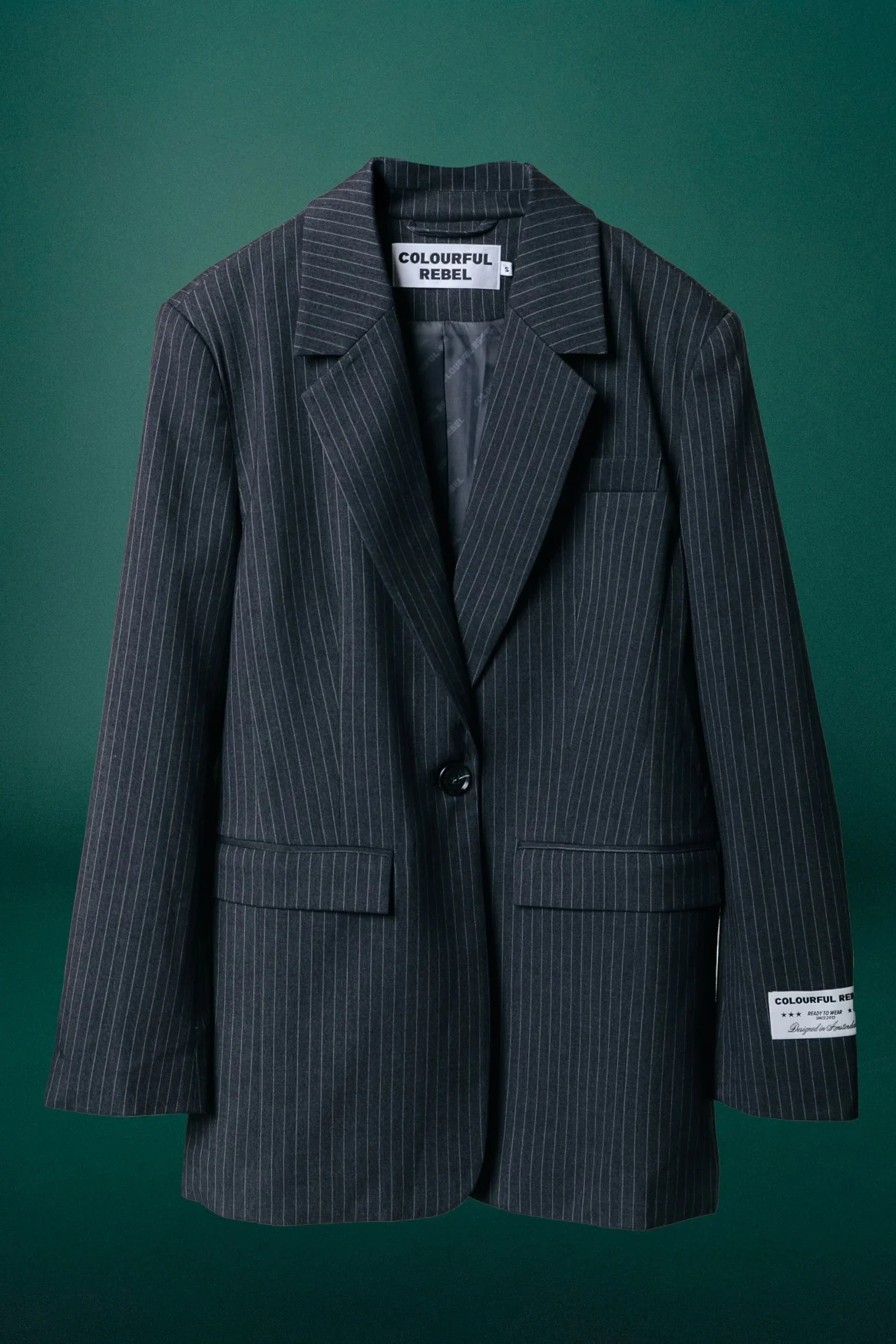 Jesra Stripe Blazer | Black - Image 5