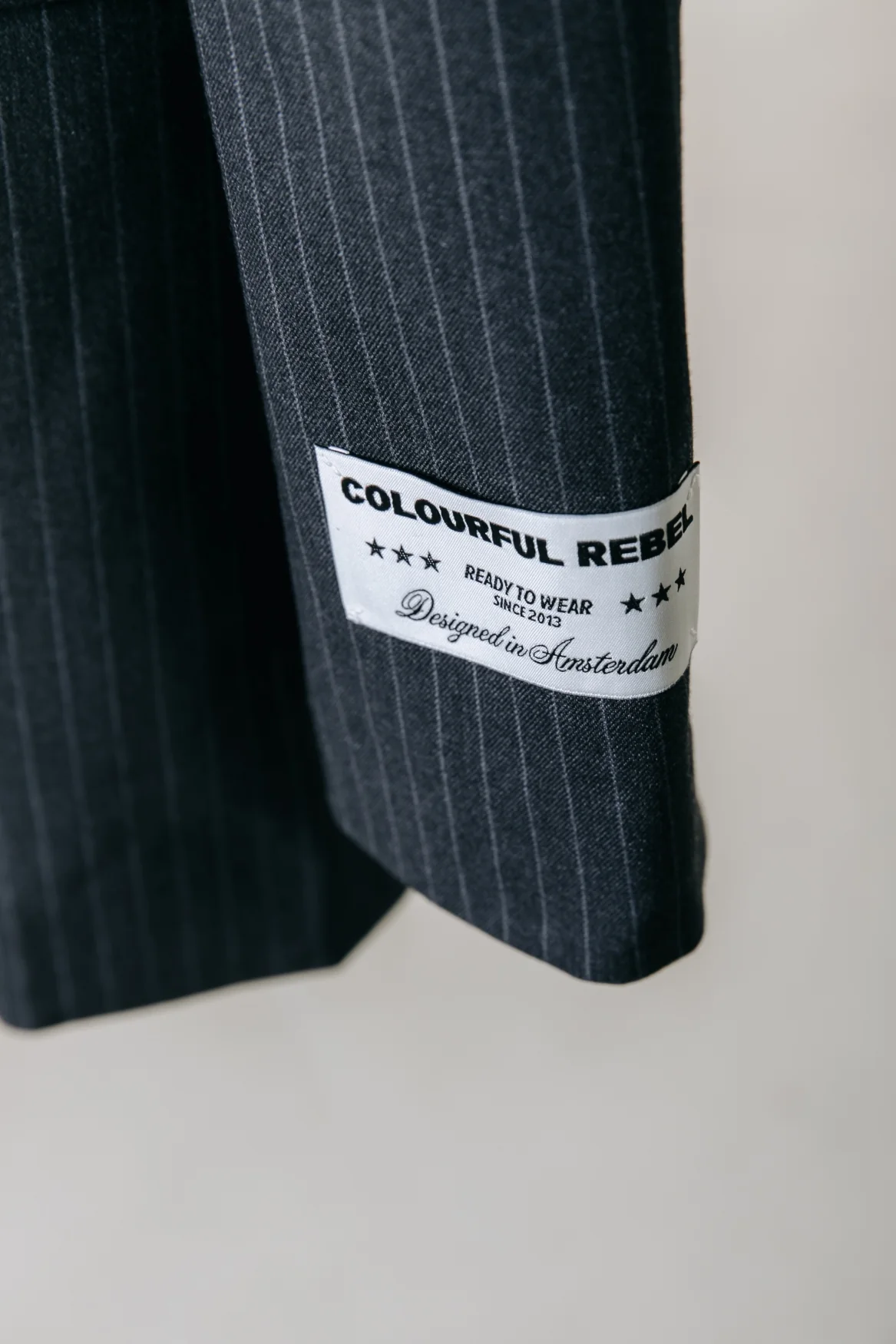 Jesra Stripe Blazer | Black - Image 6
