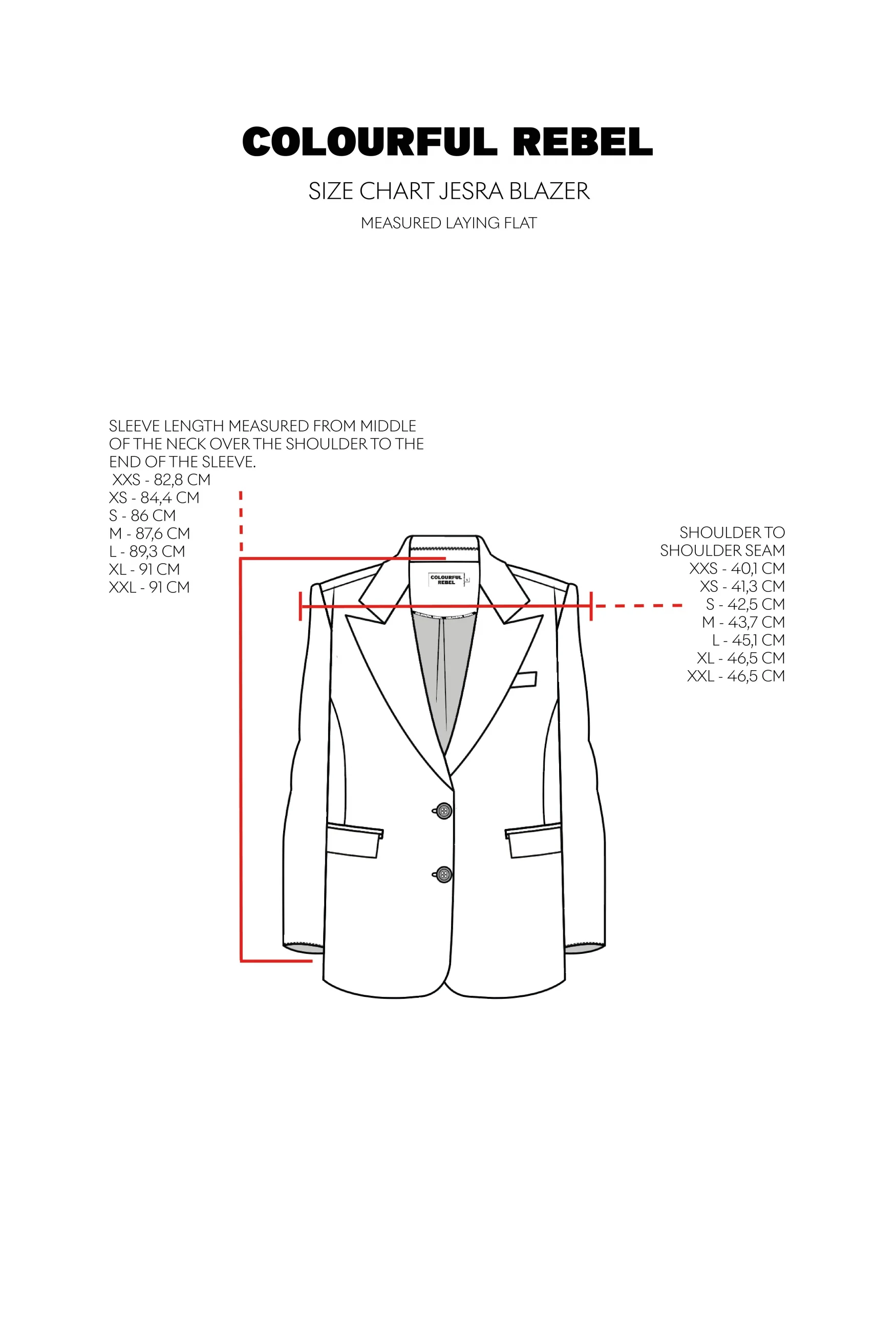 Jesra Stripe Blazer | Dark grey - Image 9