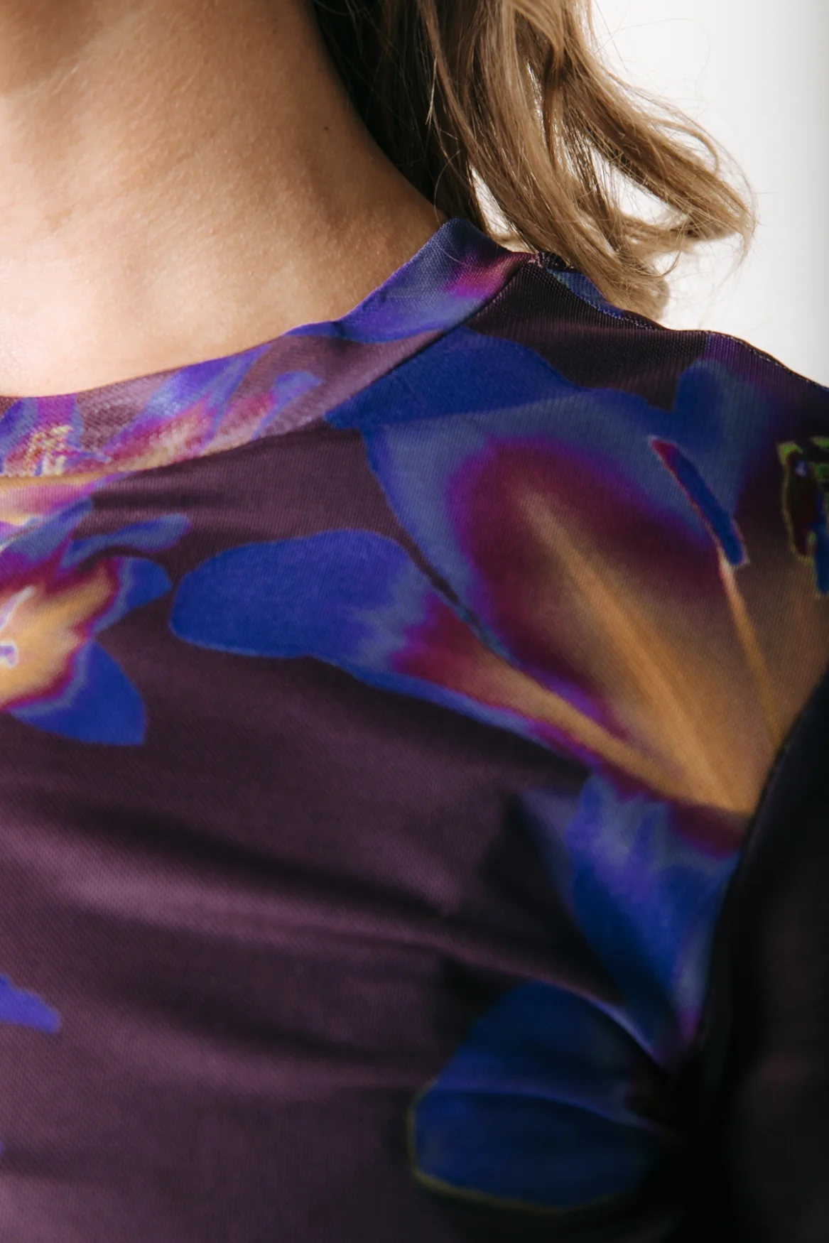 Jolie Flower Mesh Dress | Multicolor - Image 4