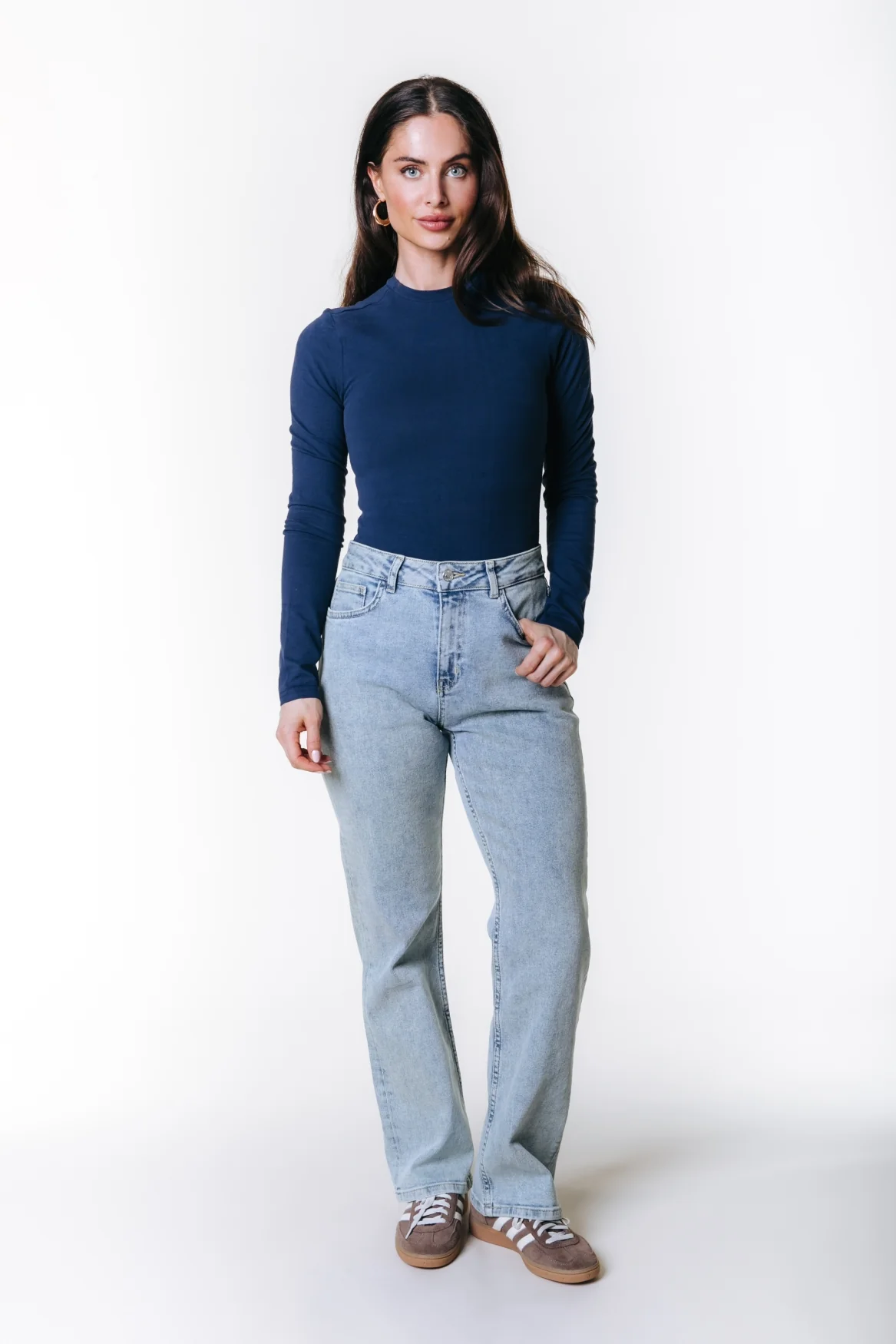 Jones Straight Leg Denim | Denim blue - Image 3