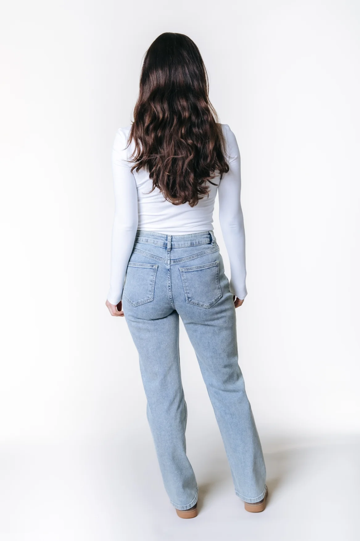 Jones Straight Leg Denim | Denim blue - Image 5