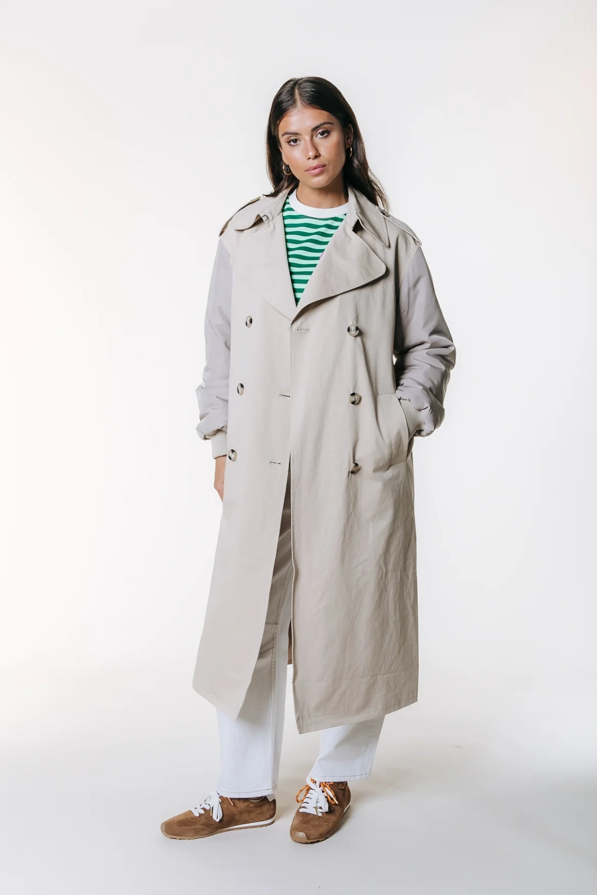 Kaia Trenchcoat | Light sand - Image 3