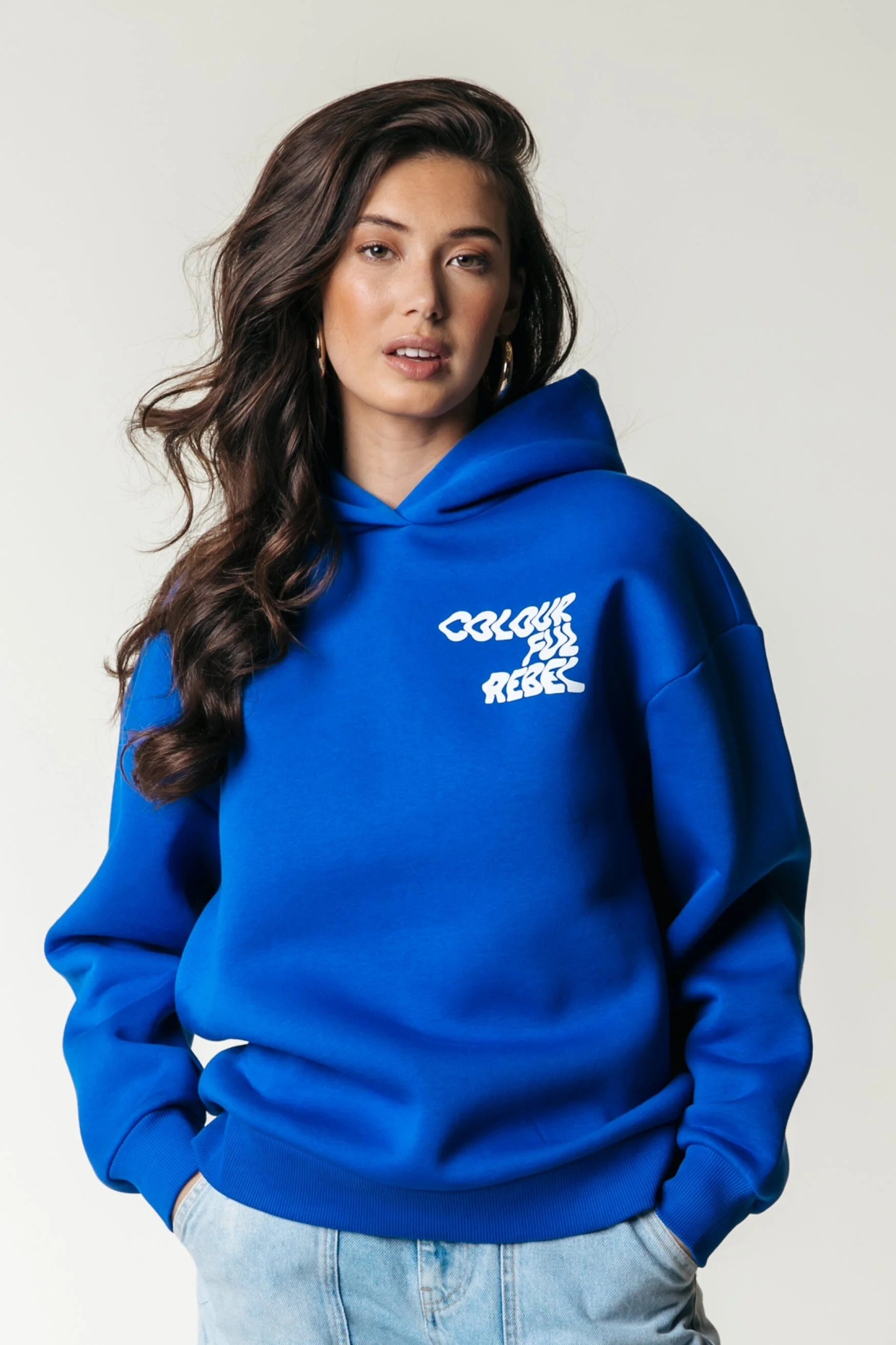 Wave Logo Hoodie | Blue