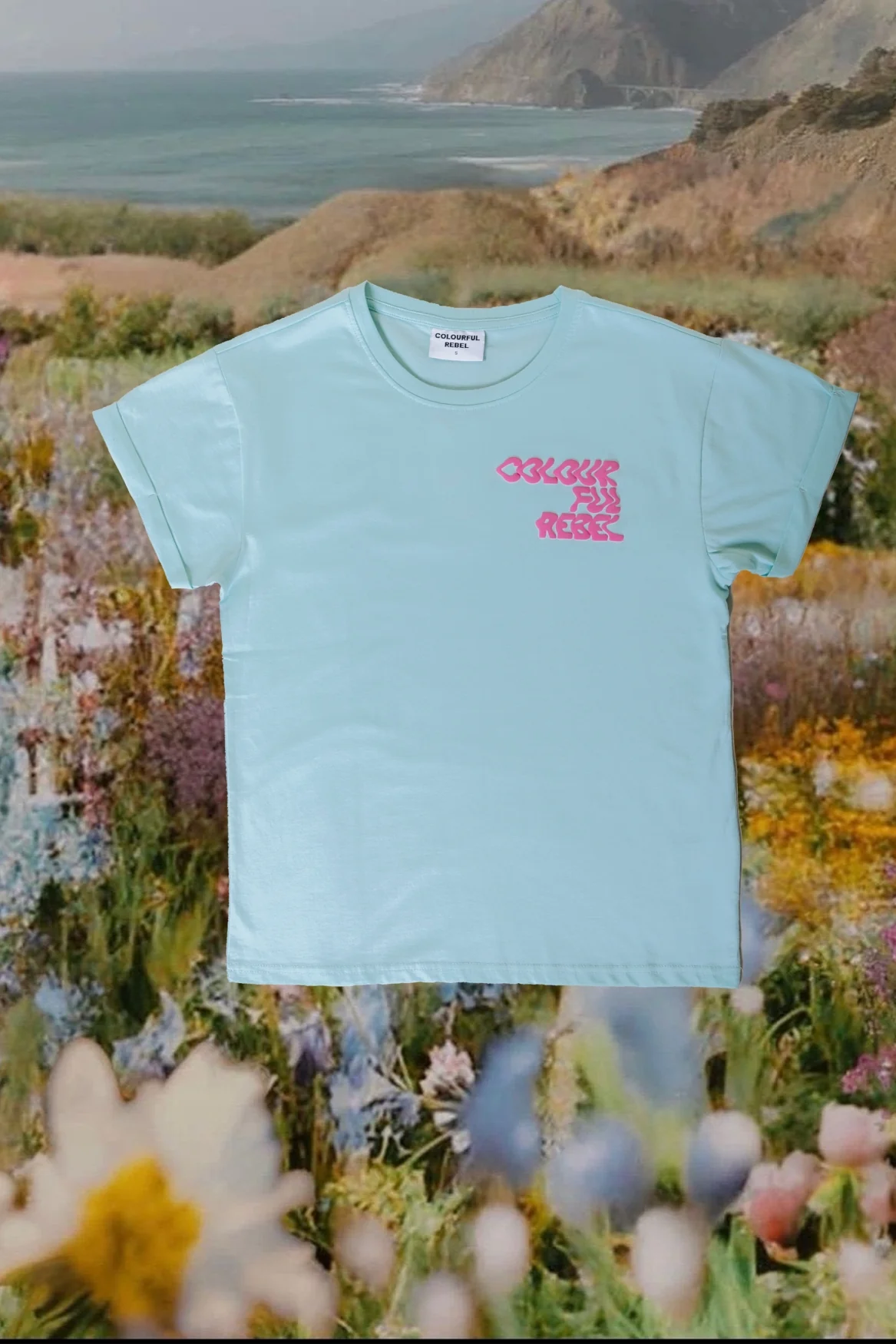 Logo Wave T-shirt | Mint