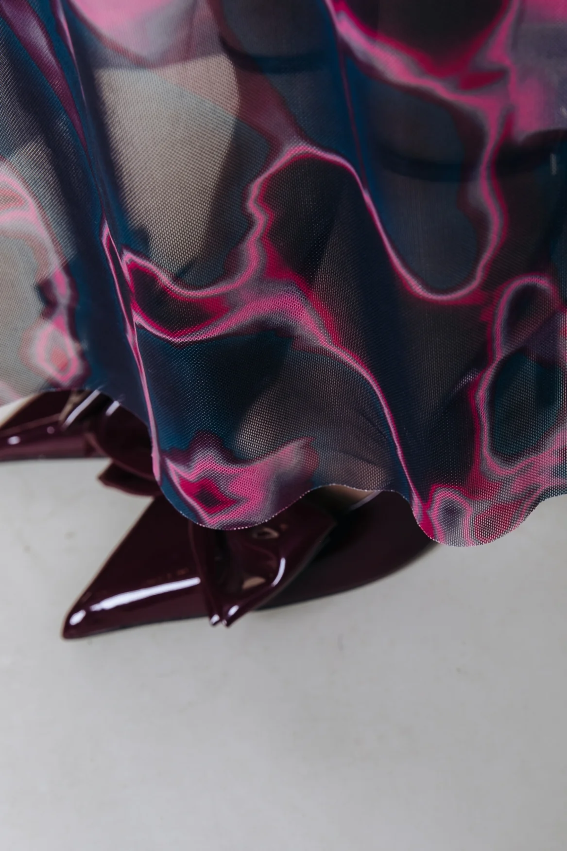 Maude Swirl Mesh Dress | Multicolor - Image 5