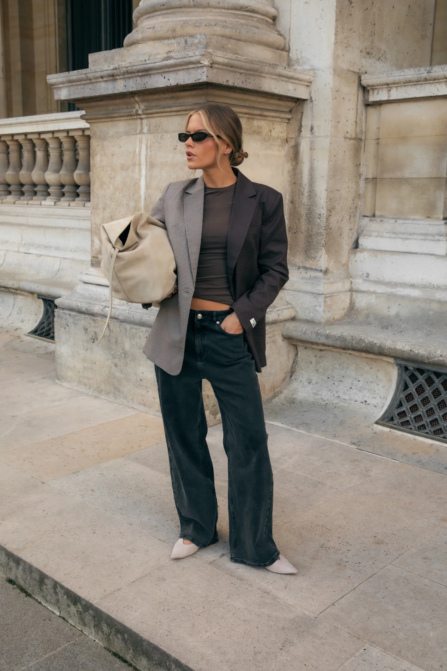 Mimmi Blazer | Dark brown - Image 4