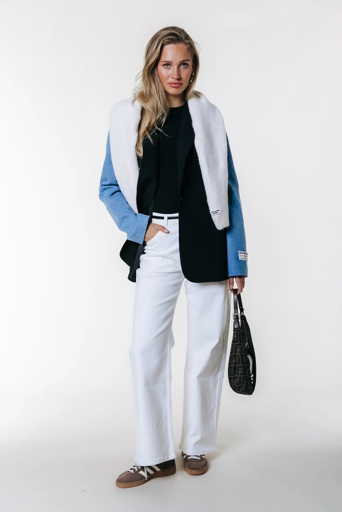 Mimmi Denim Blazer | Black - Image 3
