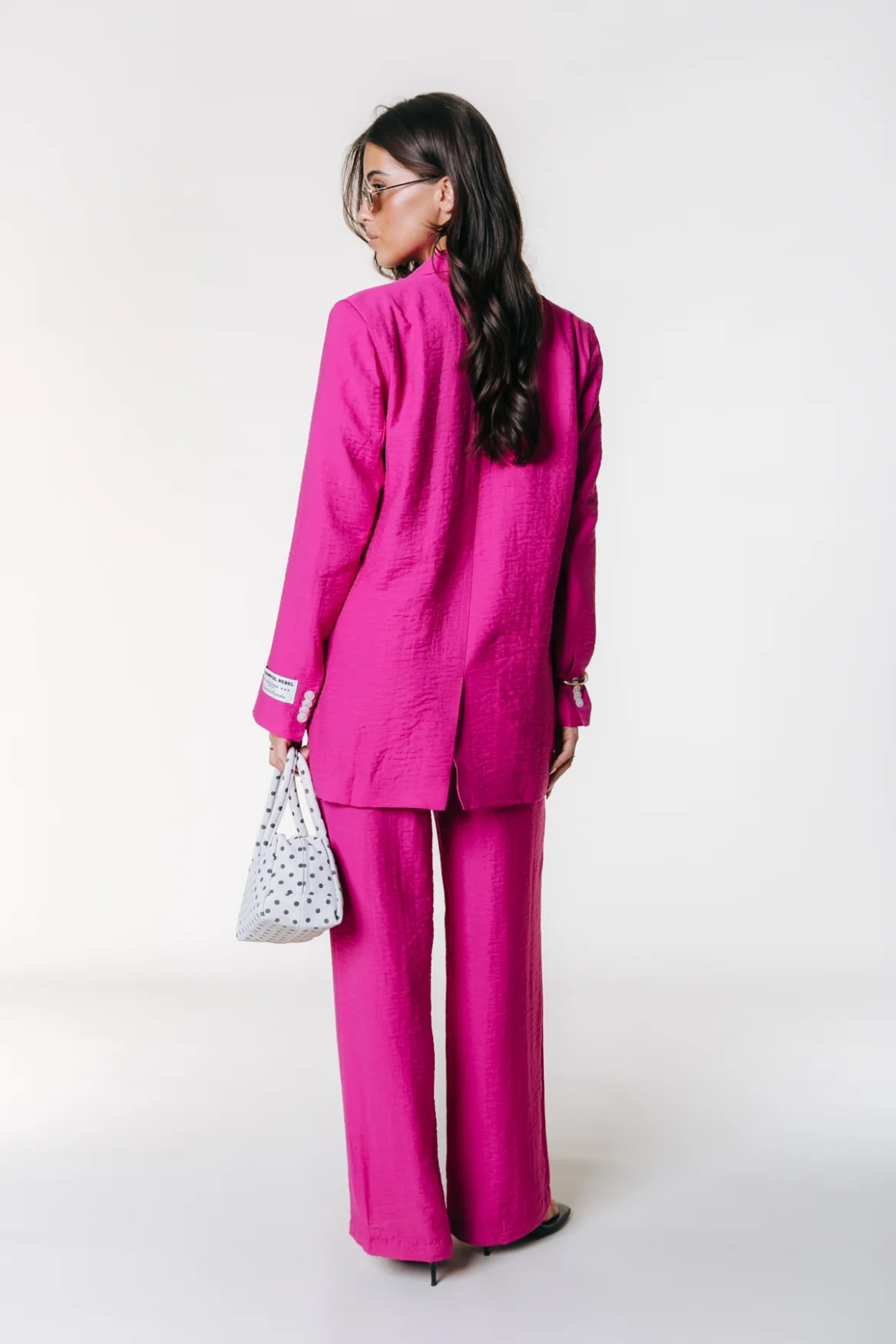 Mimmi Blazer | Medium Fuchsia - Image 3