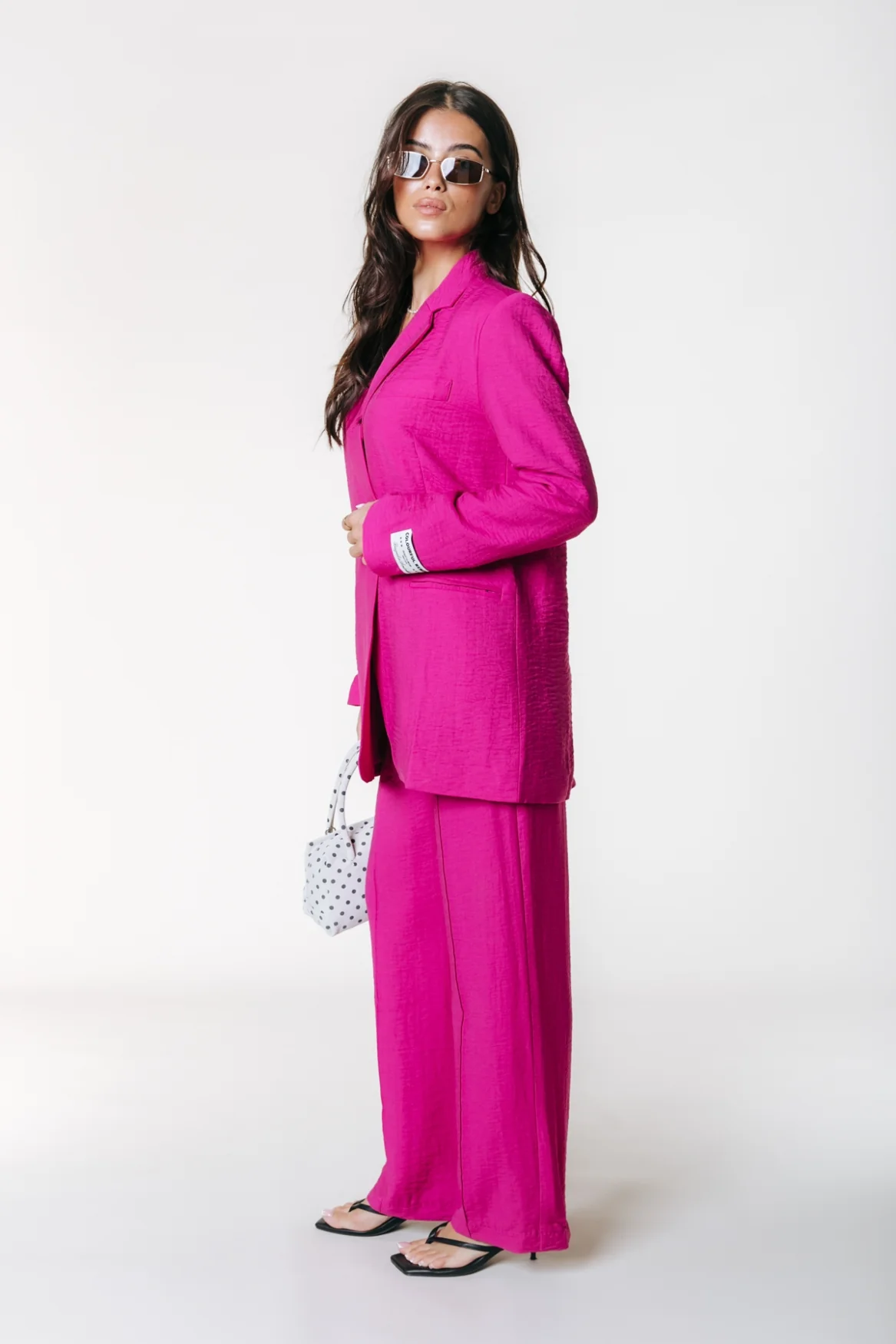 Mimmi Blazer | Medium Fuchsia - Image 4
