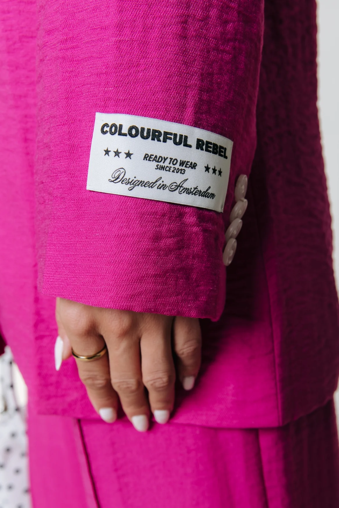 Mimmi Blazer | Medium Fuchsia - Image 5