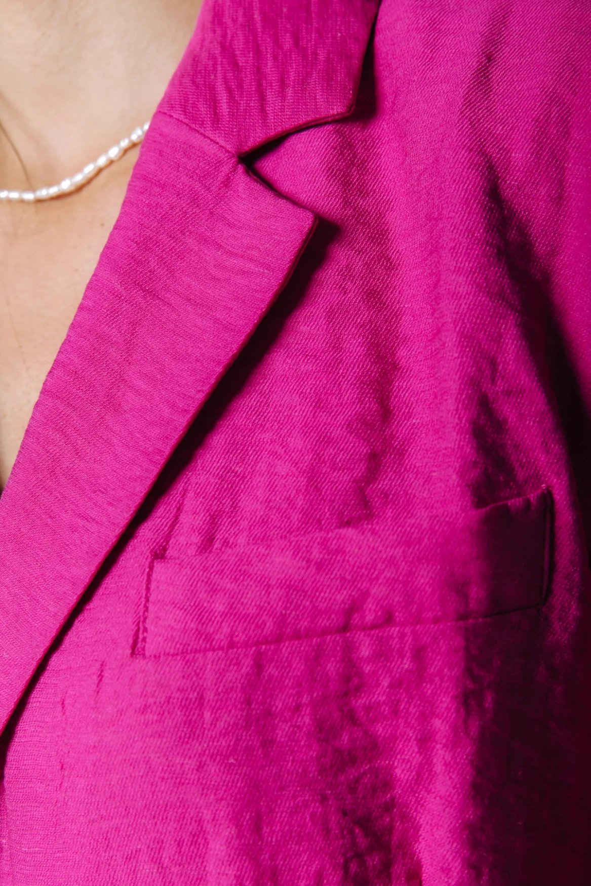 Mimmi Blazer | Medium Fuchsia - Image 6