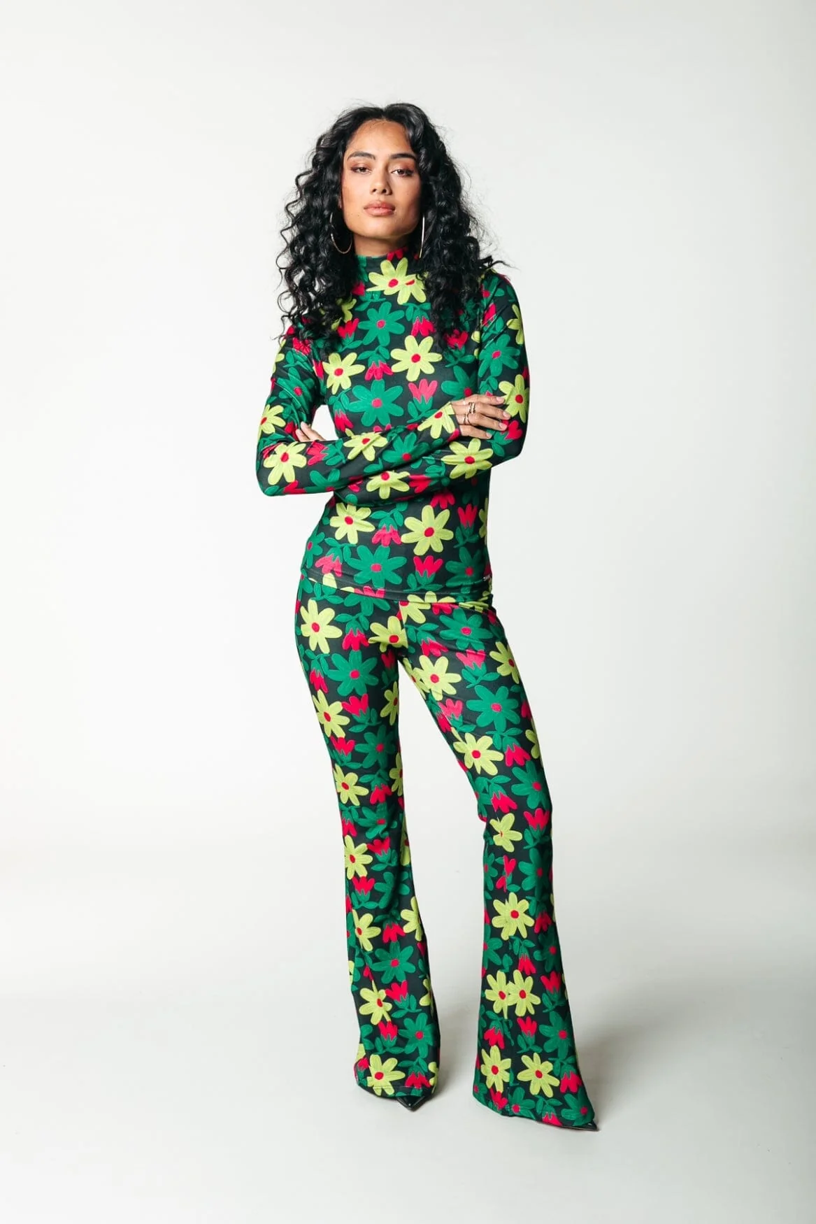 Neyo Big Flower Top | Multicolor - Image 2