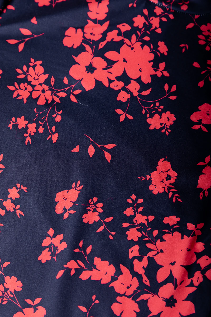 Neyo Flower Peached Top | Warm red - Image 4