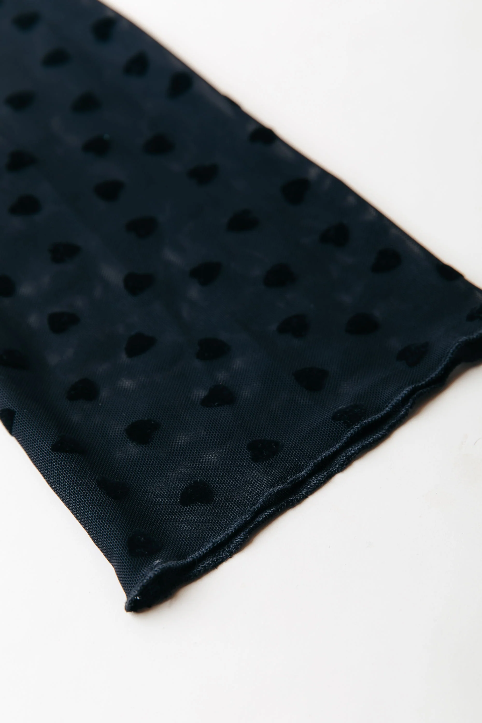 Neyo Hearts Mesh Top | Black - Image 4