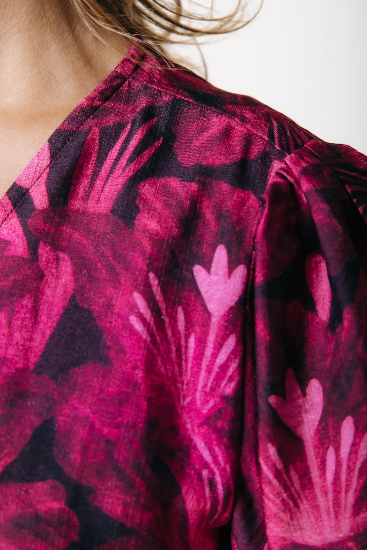 Nova Flower Dress | Light pink - Image 3