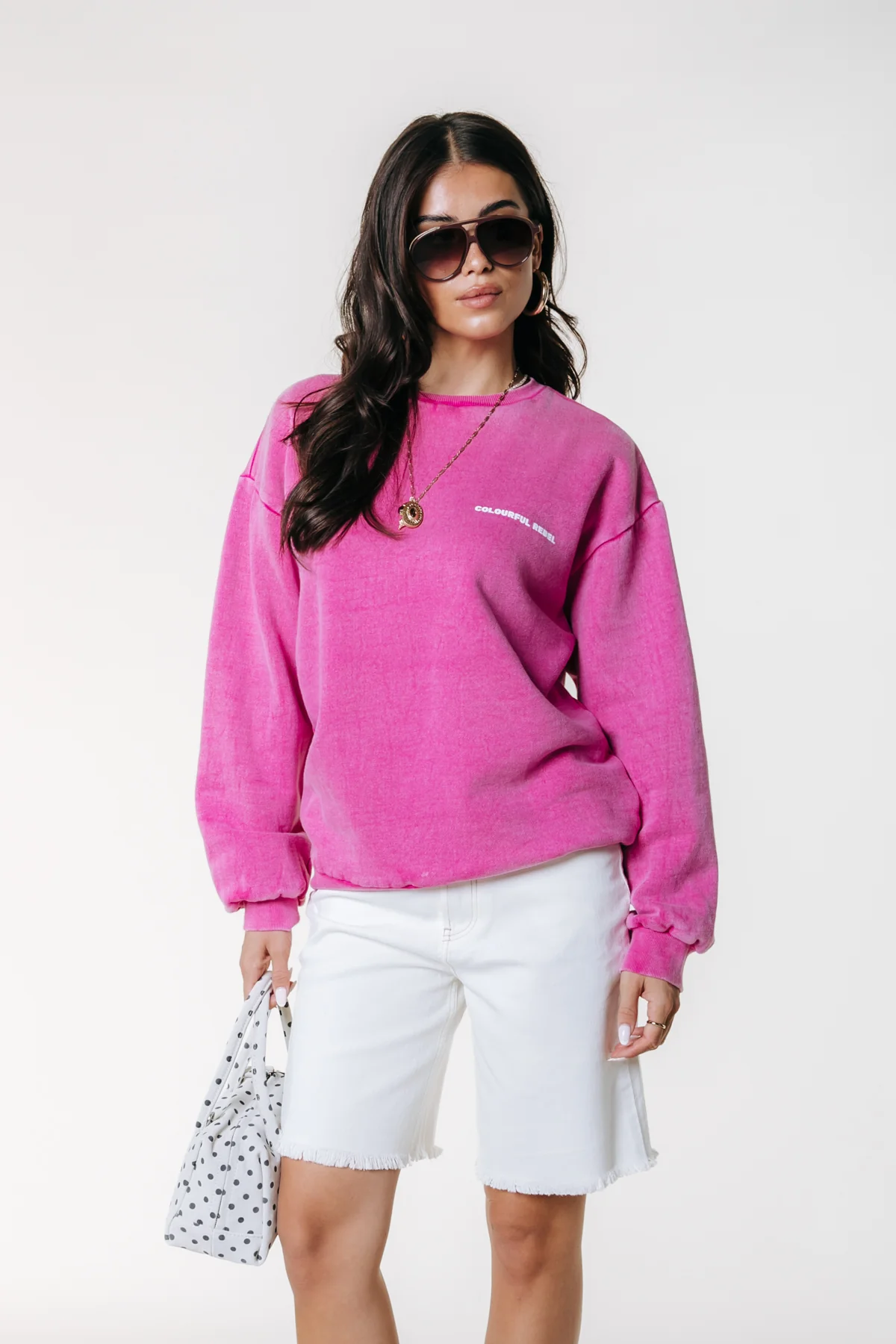 Oasis Sweat | Dark fuchsia - Image 2